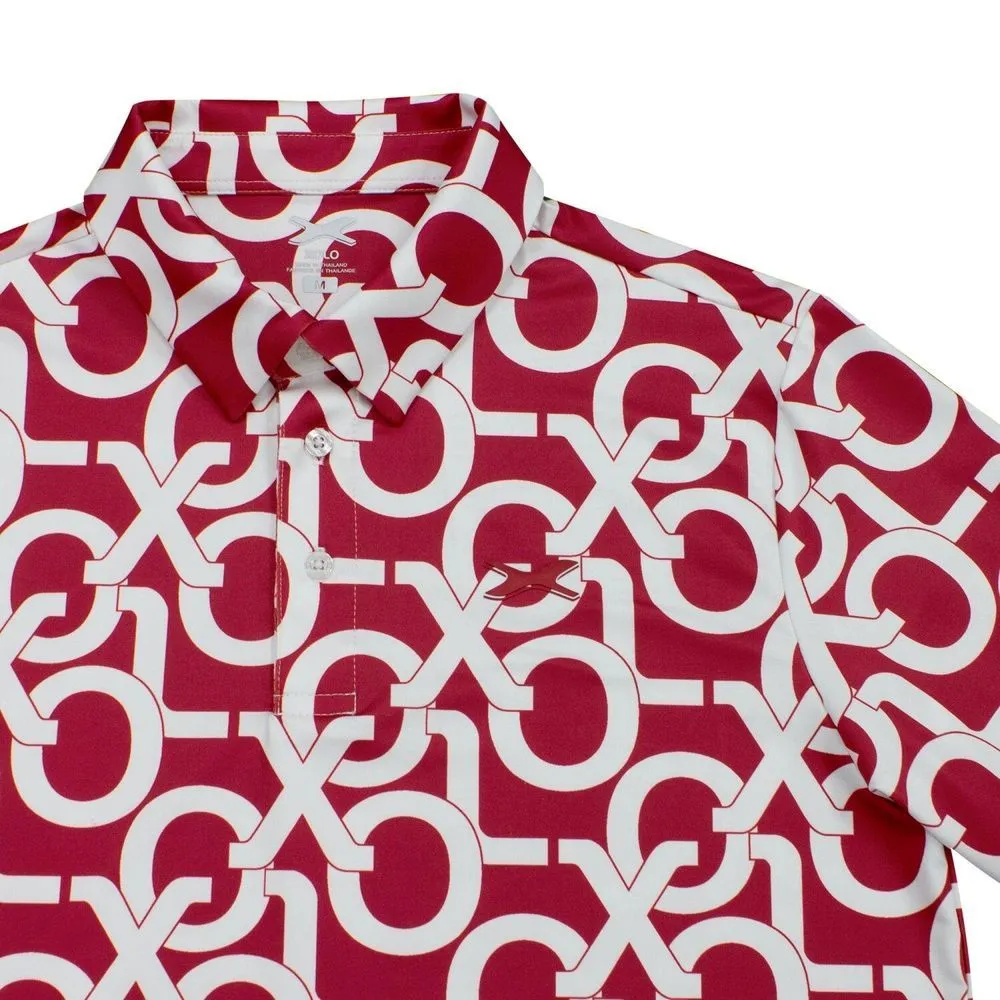 XOLO Red COLOURFUL POLO (040046) XOLO Red COLOURFUL POLO (040046)