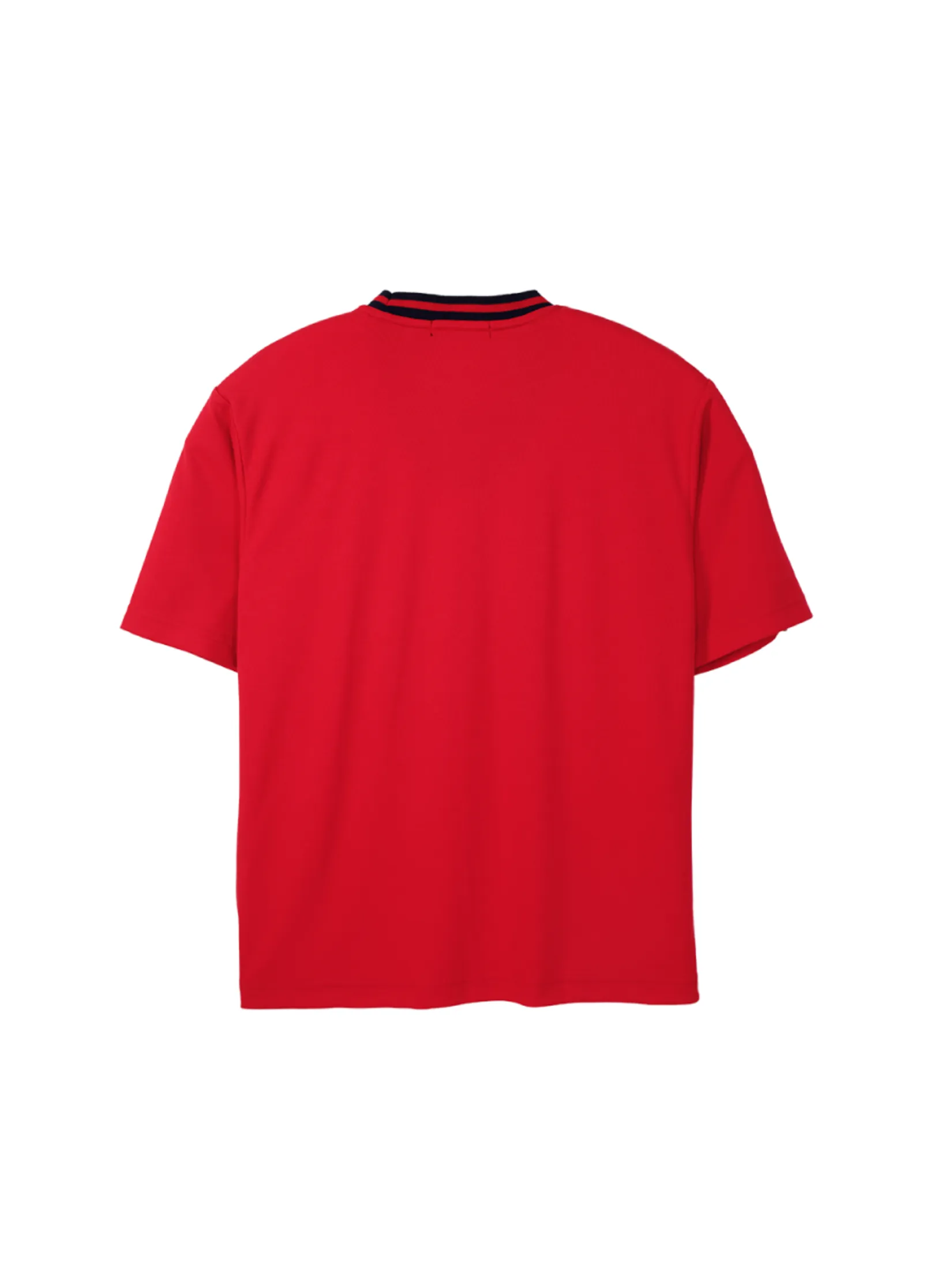 ELLE HOMME Men's T-shirt short sleeves round neck W8K913 - Red ELLE HOMME Men's T-shirt short sleeves round neck W8K913 - Red
