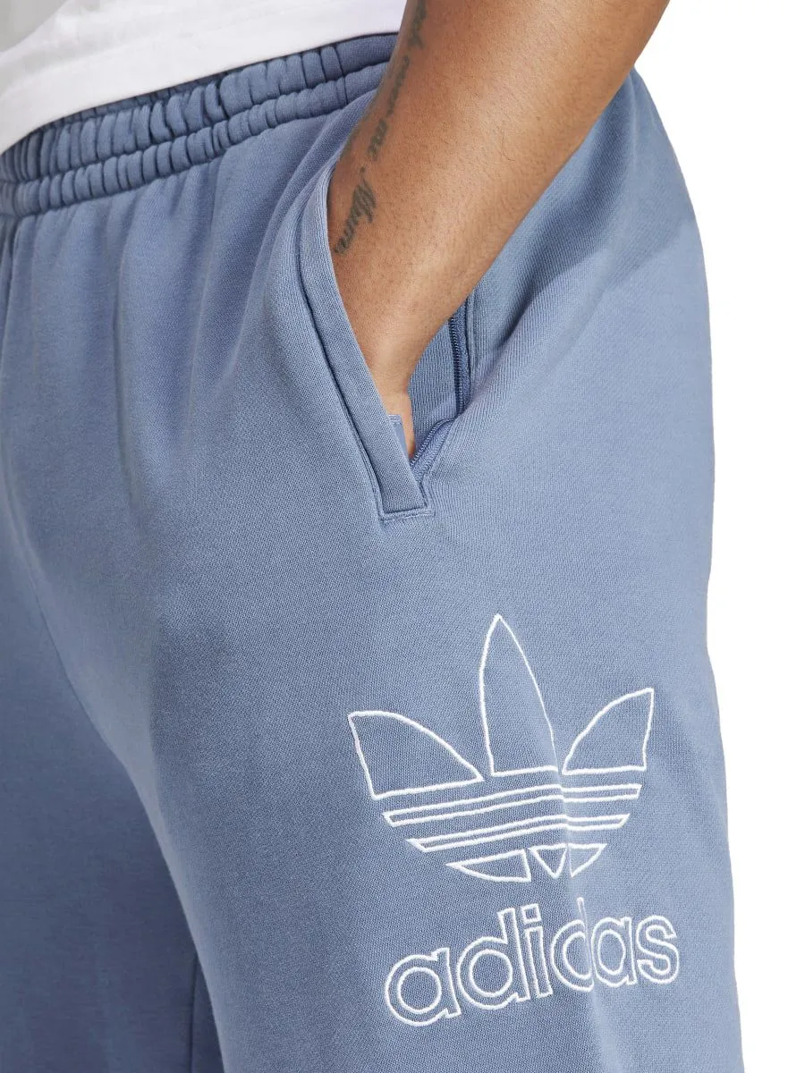 ADIDAS Men Straight Pants Adicolor Outline Trefoil Preloved Ink ADIDAS Men Straight Pants Adicolor Outline Trefoil Preloved Ink