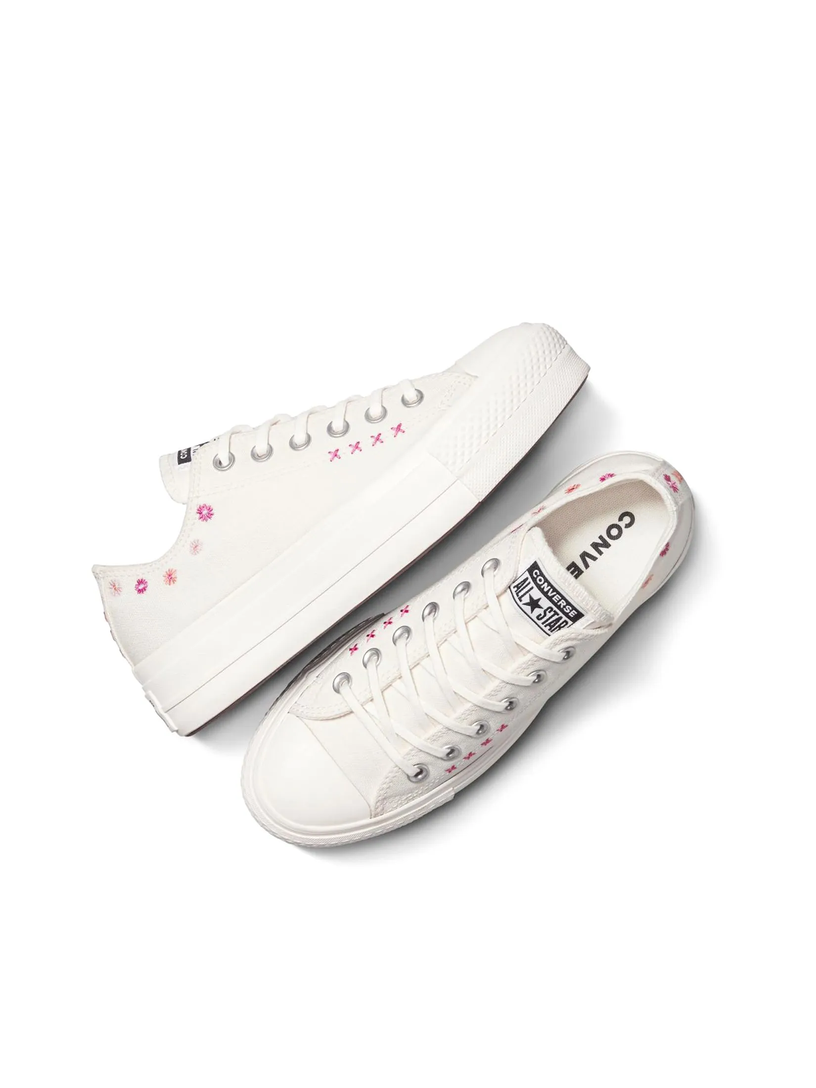 CONVERSE Women Sneakers CTAS Lift Joyful Florals OX Cream CONVERSE Women Sneakers CTAS Lift Joyful Florals OX Cream