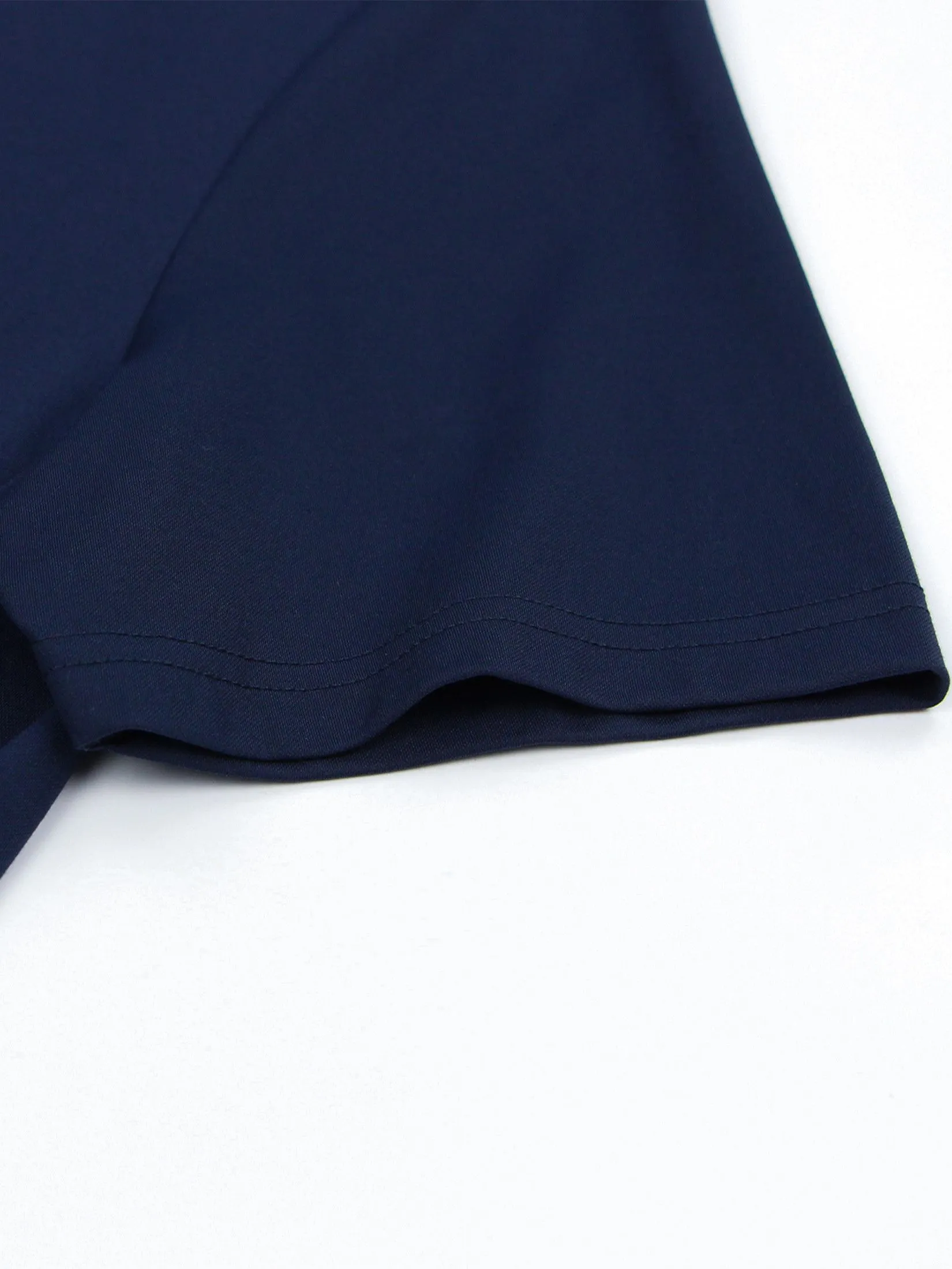 GIORDANO Men's Slim Easy Care Interlock Polo Navy GIORDANO Men's Slim Easy Care Interlock Polo Navy