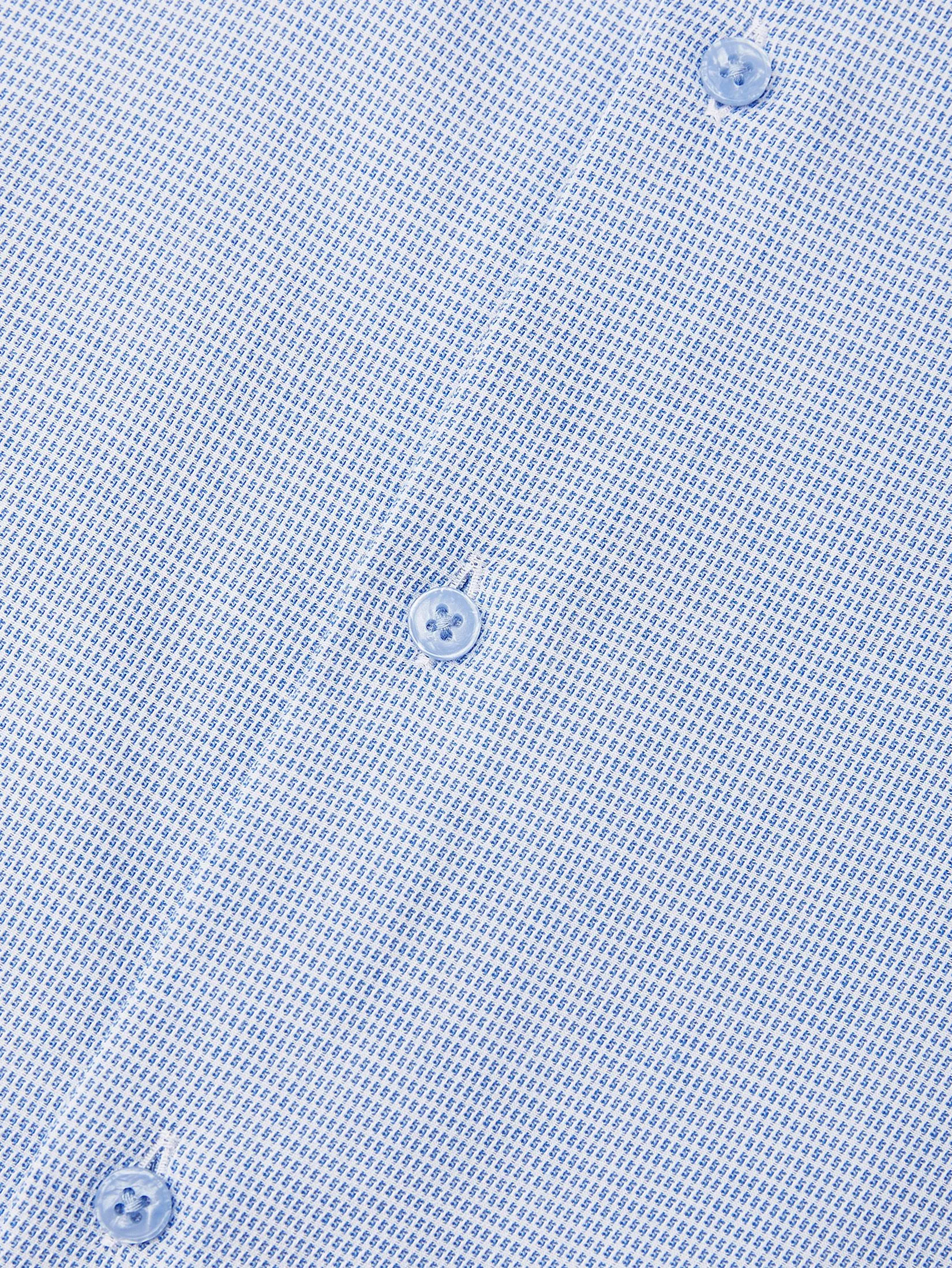 G2000 Men Clothing Non-Iron Cotton Blend Shirt  Smart Fit - Blue G2000 Men Clothing Non-Iron Cotton Blend Shirt  Smart Fit - Blue