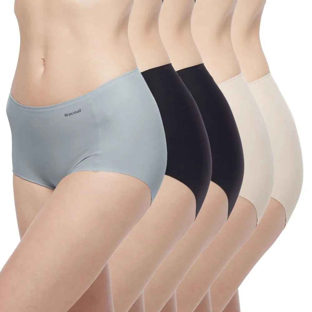 WACOAL Multicolor Oh my nude Panty Pack 5 pcs. WU4F99 (GY) WACOAL Multicolor Oh my nude Panty Pack 5 pcs. WU4F99 (GY)