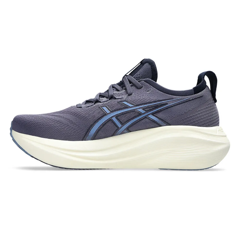 ASICS Men Running Shoes Gel-Nimbus 27 Wide Blue - AS206SH085EJTH ASICS Men Running Shoes Gel-Nimbus 27 Wide Blue - AS206SH085EJTH
