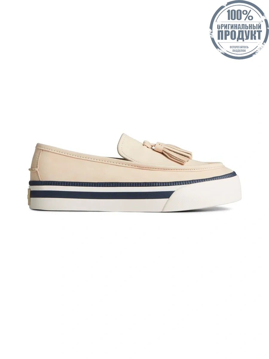 SPERRY WOMEN SEA SAILOR PLATFORM TASSEL LOAFER WHITE SPERRY WOMEN SEA SAILOR PLATFORM TASSEL LOAFER WHITE