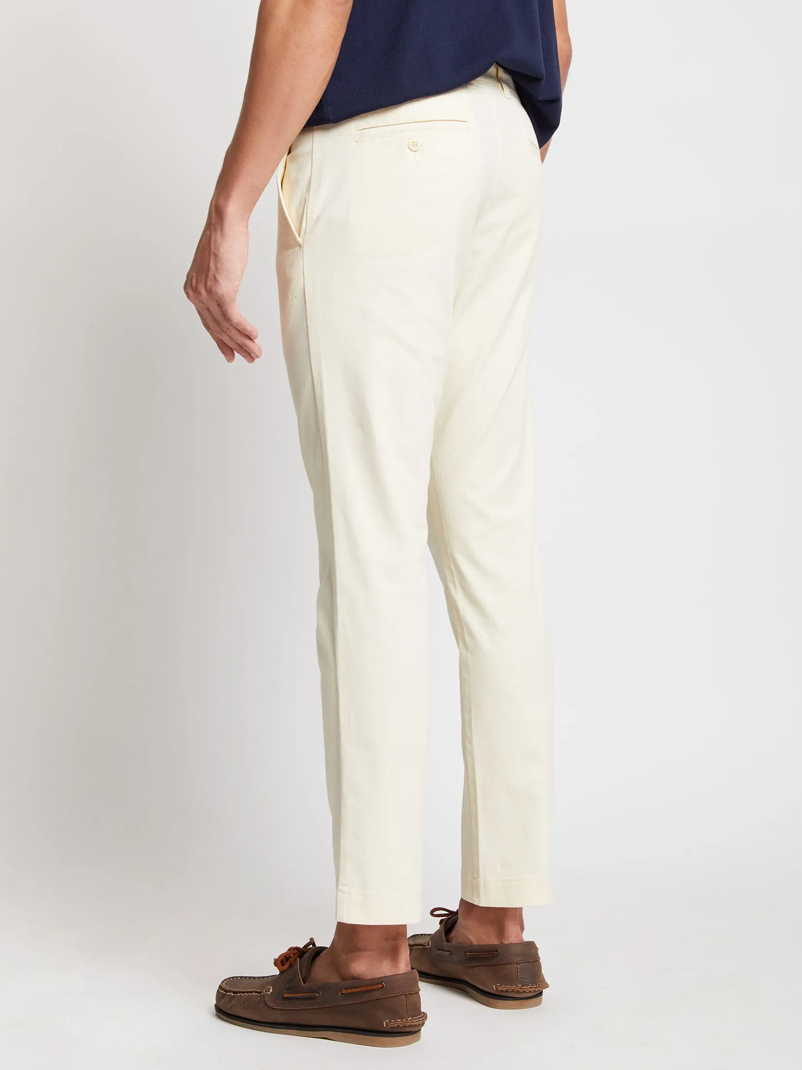 ALUMNUS Men Straight Pants Mid Rise Waist ALUMNUS Men Straight Pants Mid Rise Waist