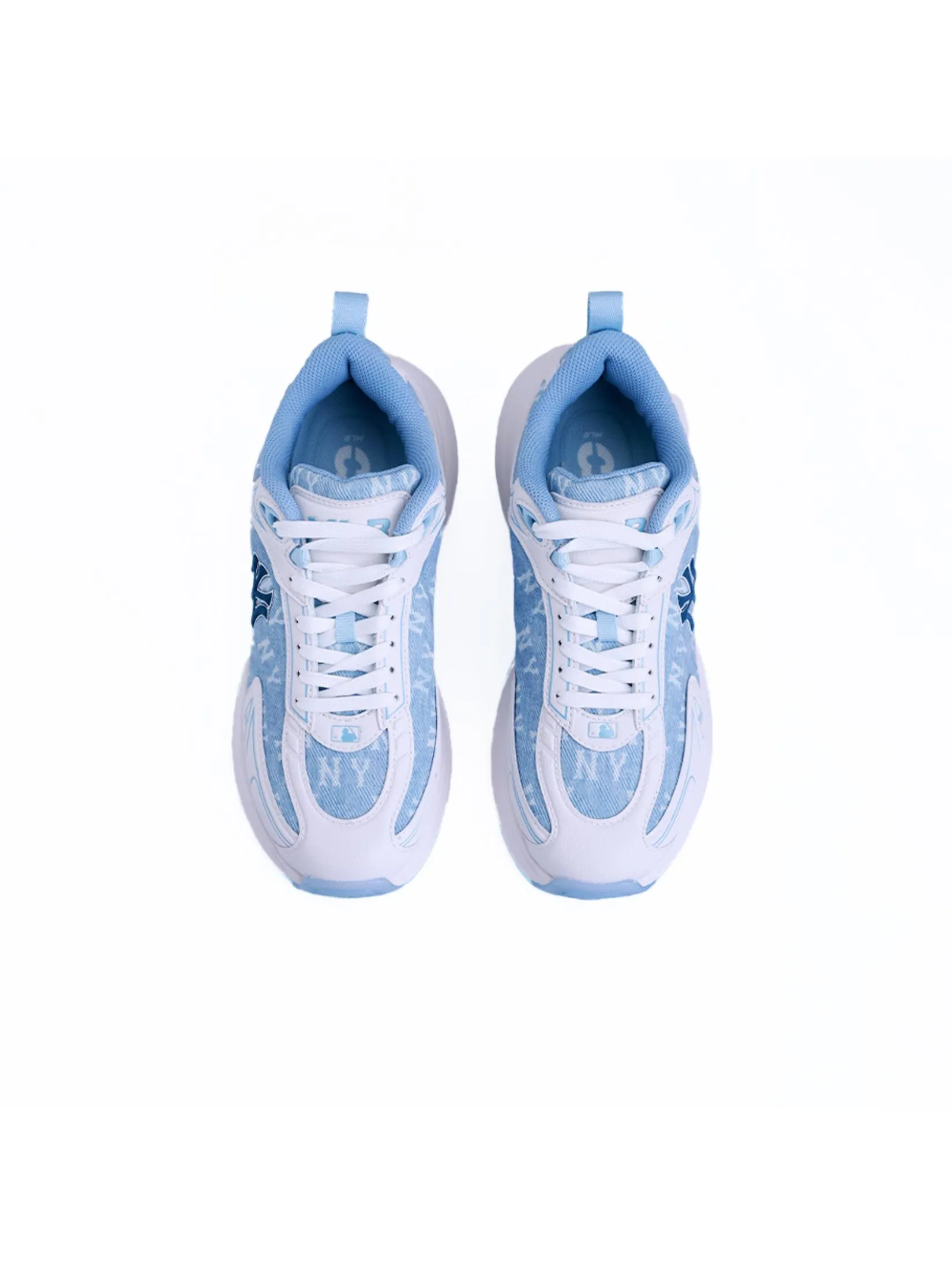 MLB Sneakers Unisex Xlg Chunky Denim Monogram Model 3ASHW065N 50BLS Blue MLB Sneakers Unisex Xlg Chunky Denim Monogram Model 3ASHW065N 50BLS Blue