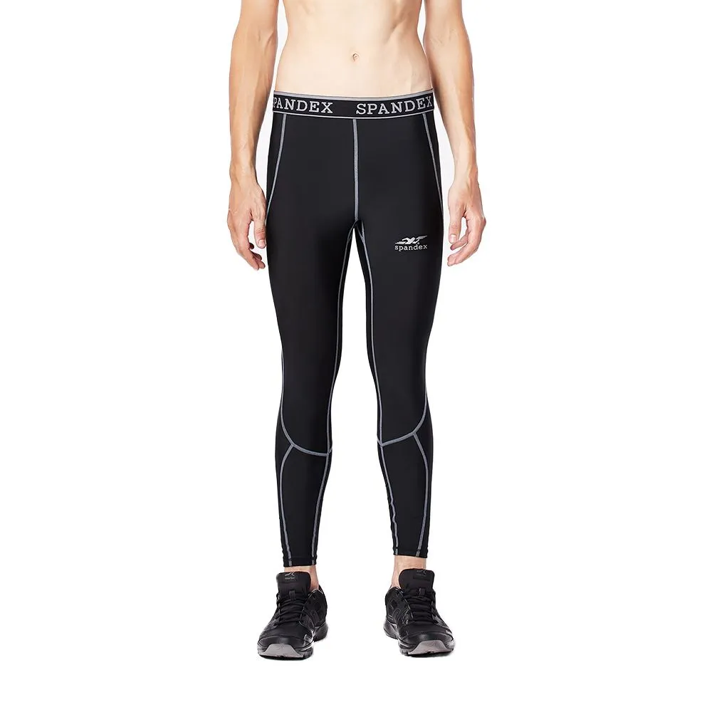 SPANDEX Black/Grey-LP002-Compression Long pants SPANDEX Black/Grey-LP002-Compression Long pants
