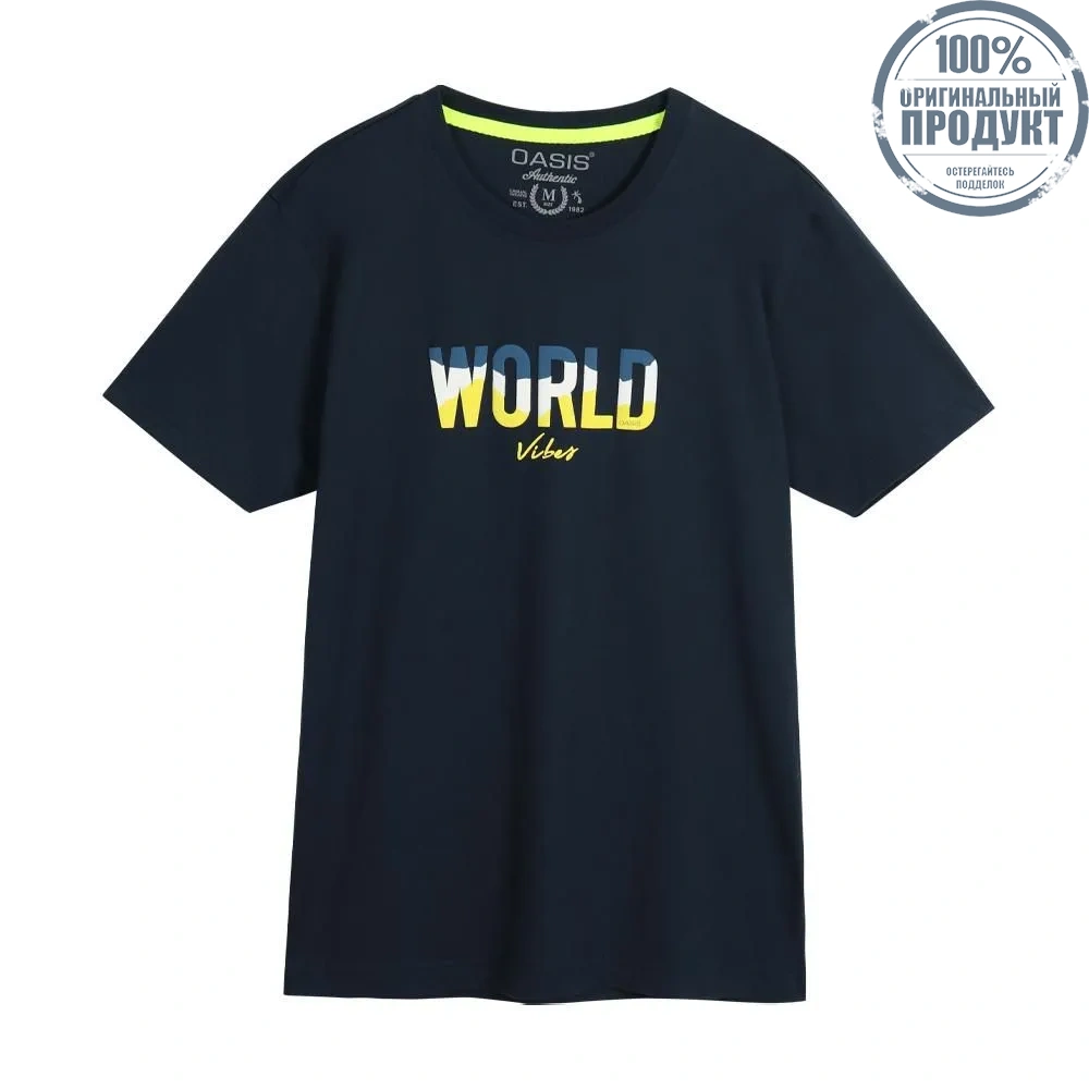 OASIS Navy Blue T-shirt Short sleeved OASIS Navy Blue T-shirt Short sleeved