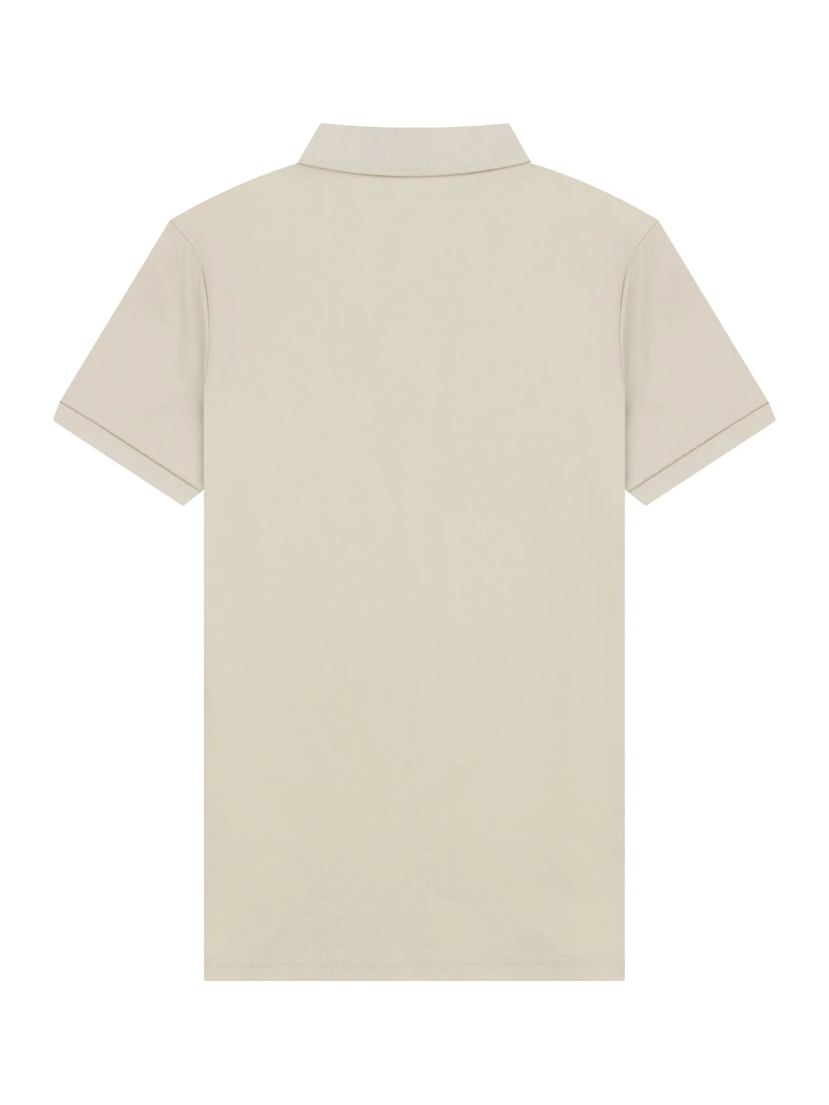 GIORDANO Men's Slim Interlock Plain Polo (Liquid Touch)  Creamware khaki GIORDANO Men's Slim Interlock Plain Polo (Liquid Touch)  Creamware khaki