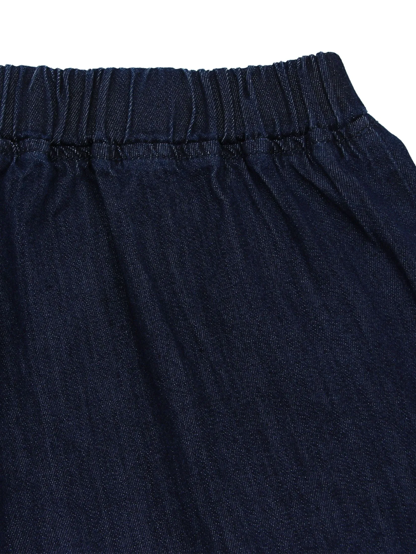 GIORDANO Women's Relaxed Elastic Denim Jeans Dark Indigo Blue GIORDANO Women's Relaxed Elastic Denim Jeans Dark Indigo Blue