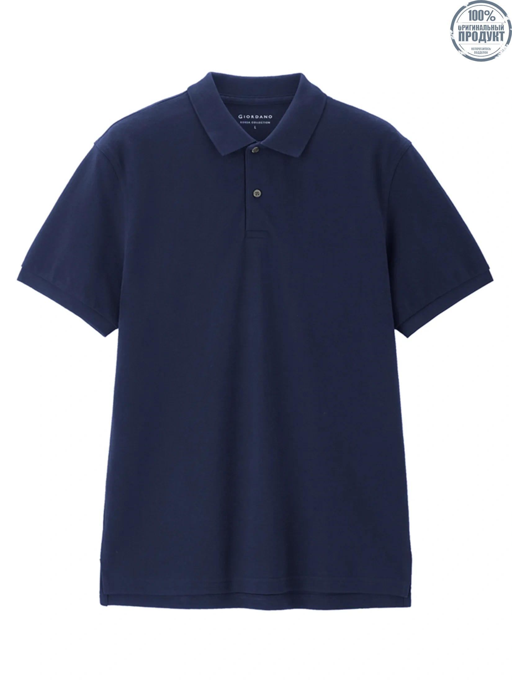 GIORDANO Men s Online Exclusive Pique Polo Shirt (Korea) Navy blue GIORDANO Men s Online Exclusive Pique Polo Shirt (Korea) Navy blue