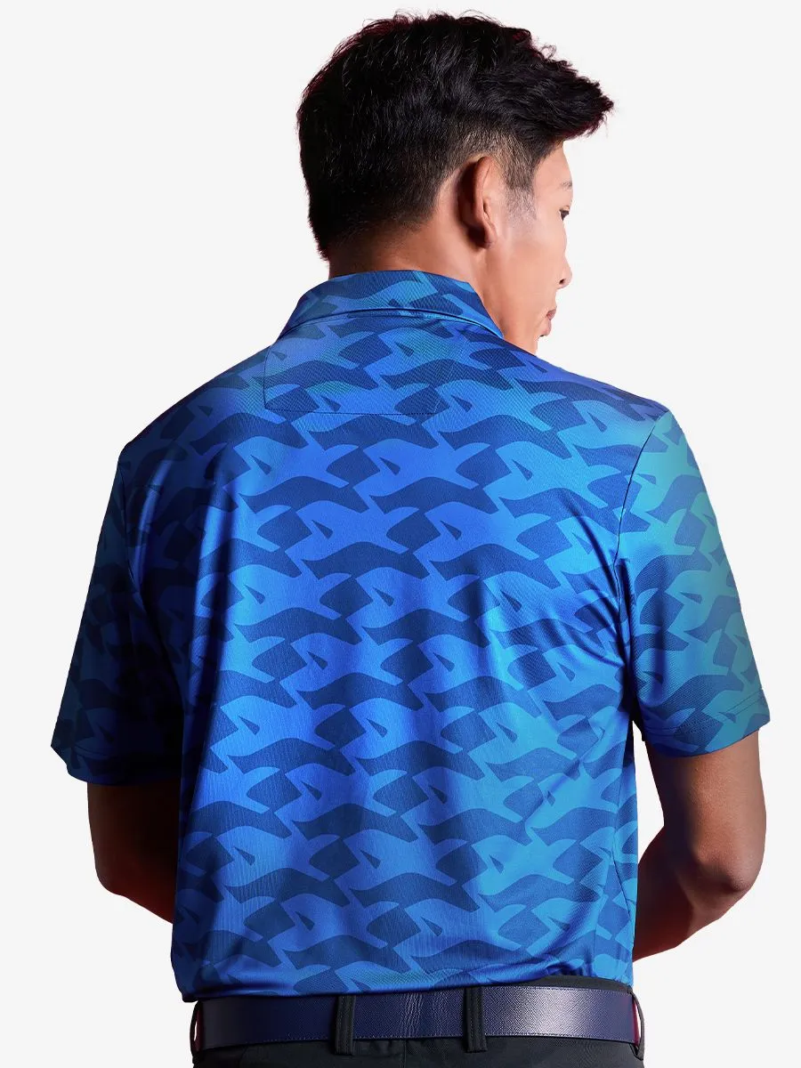 XOLO Blue MEN MIRAGE POLO (040094) XOLO Blue MEN MIRAGE POLO (040094)