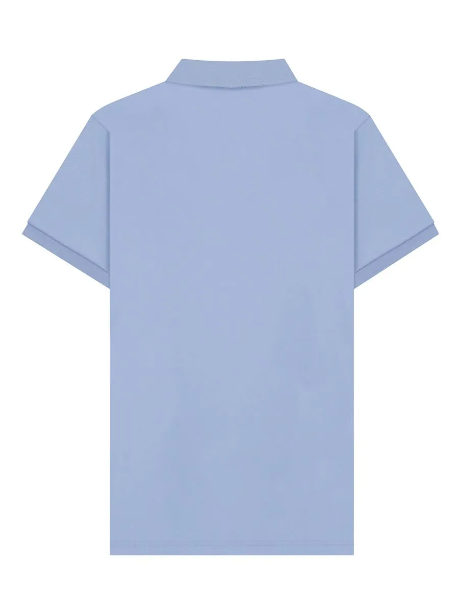 GIORDANO Men's Liquid Touch Polo Forever Blue GIORDANO Men's Liquid Touch Polo Forever Blue