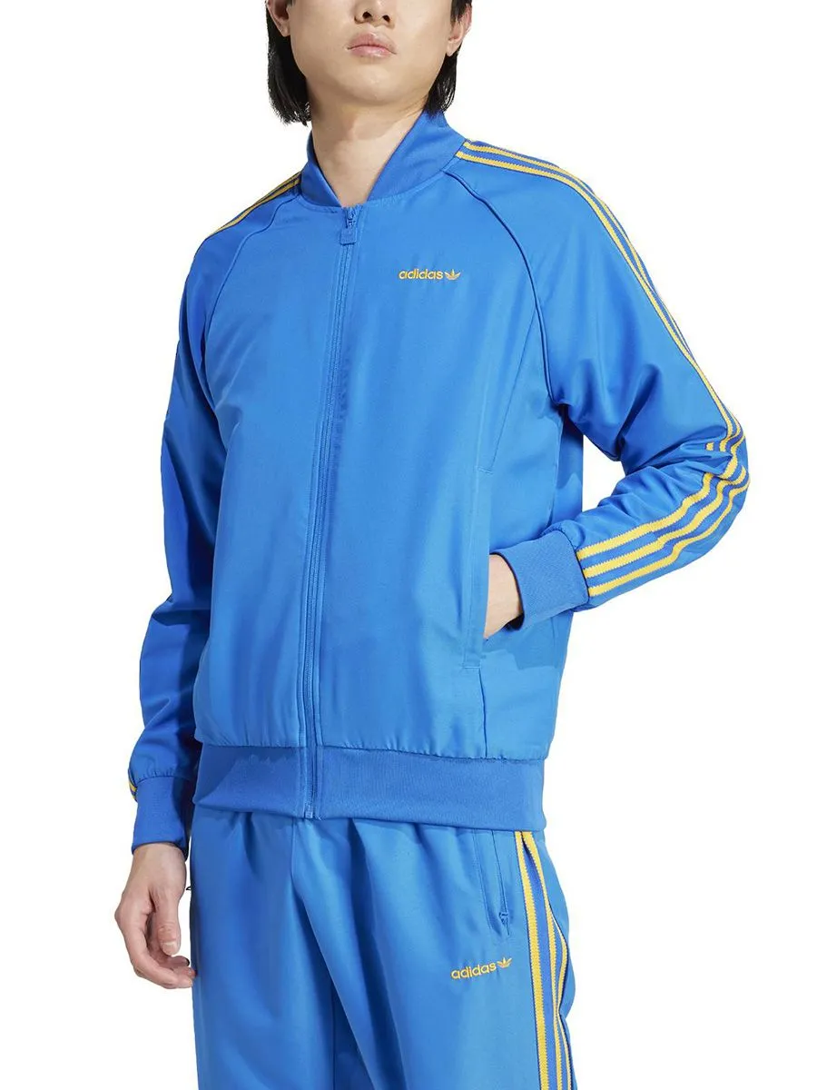 ADIDAS Men Track Top SST IW3235 Blue ADIDAS Men Track Top SST IW3235 Blue