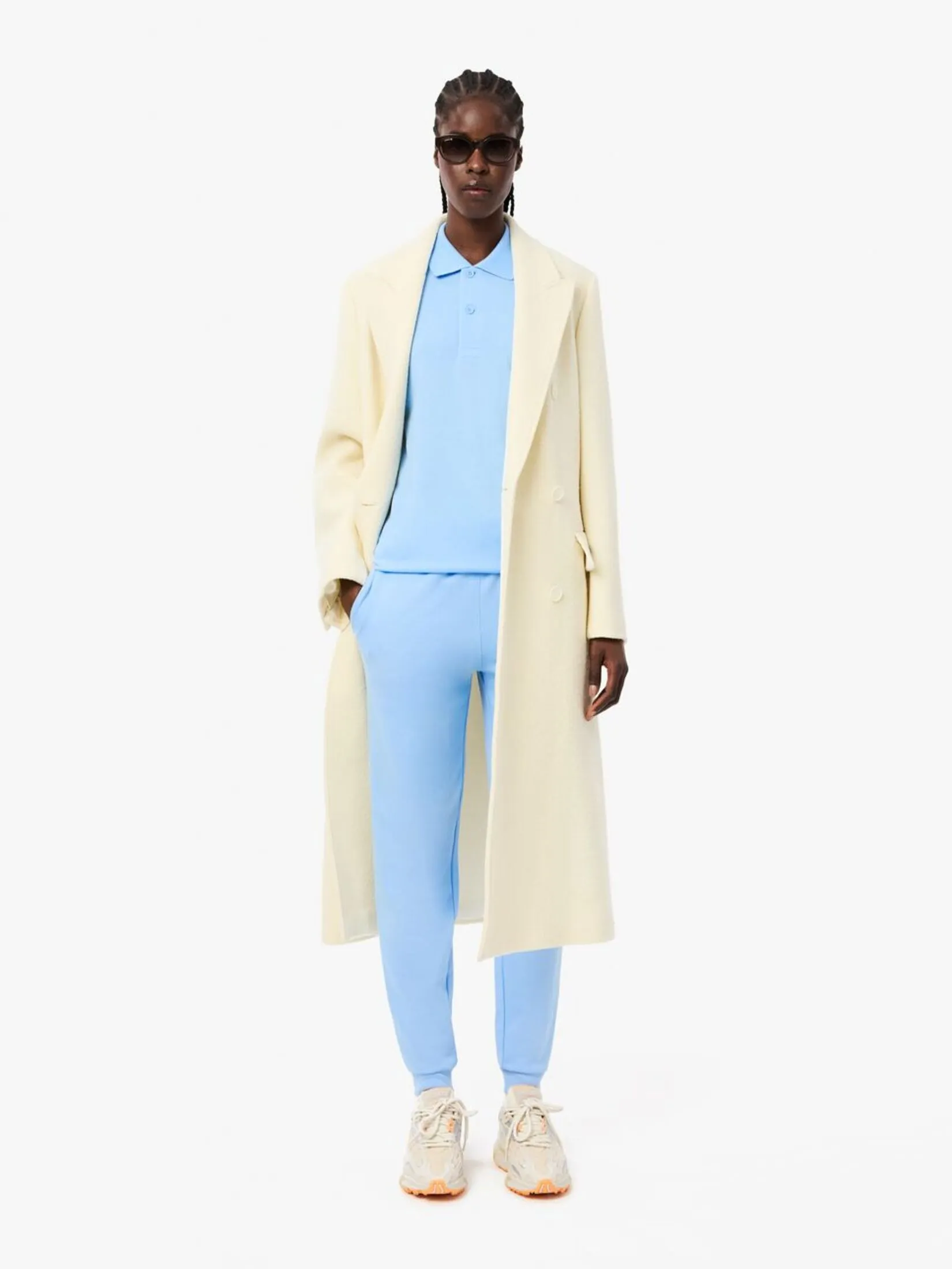 LACOSTE Tapered Leg Sweatpants Blue LACOSTE Tapered Leg Sweatpants Blue