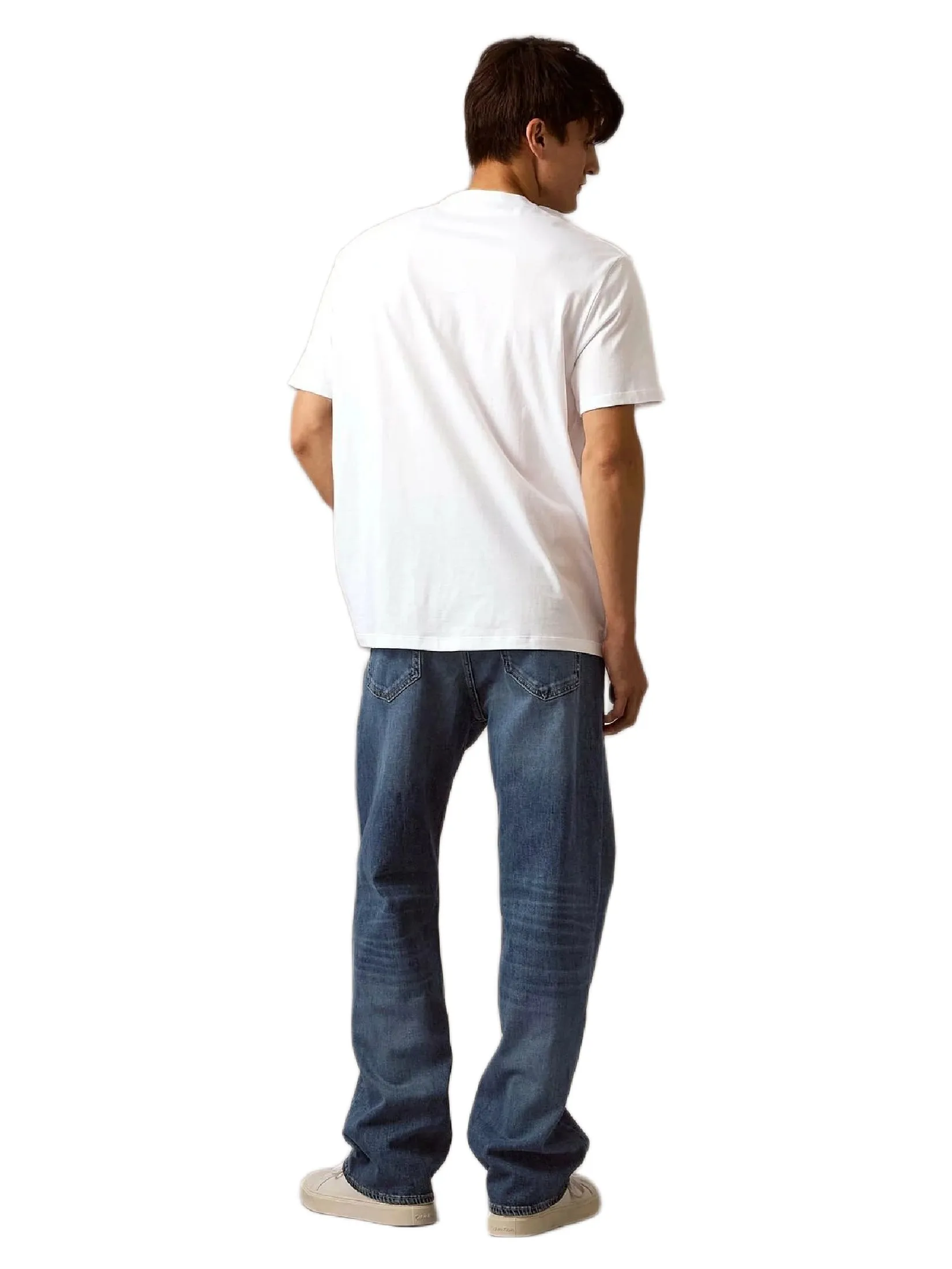 CALVIN KLEIN Men s Graphic Tee White CALVIN KLEIN Men s Graphic Tee White