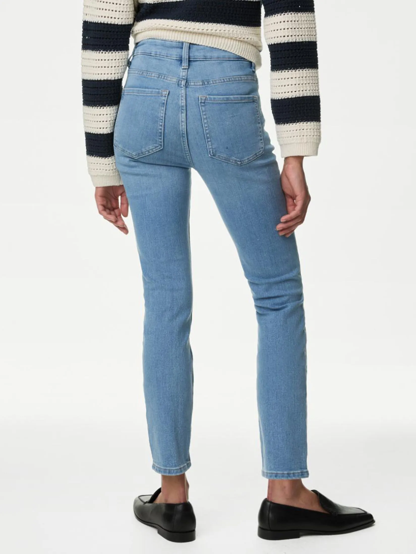 MARKS & SPENCER Women Jeans Slim Fit With Stretch Lily Light Indigo MARKS & SPENCER Women Jeans Slim Fit With Stretch Lily Light Indigo