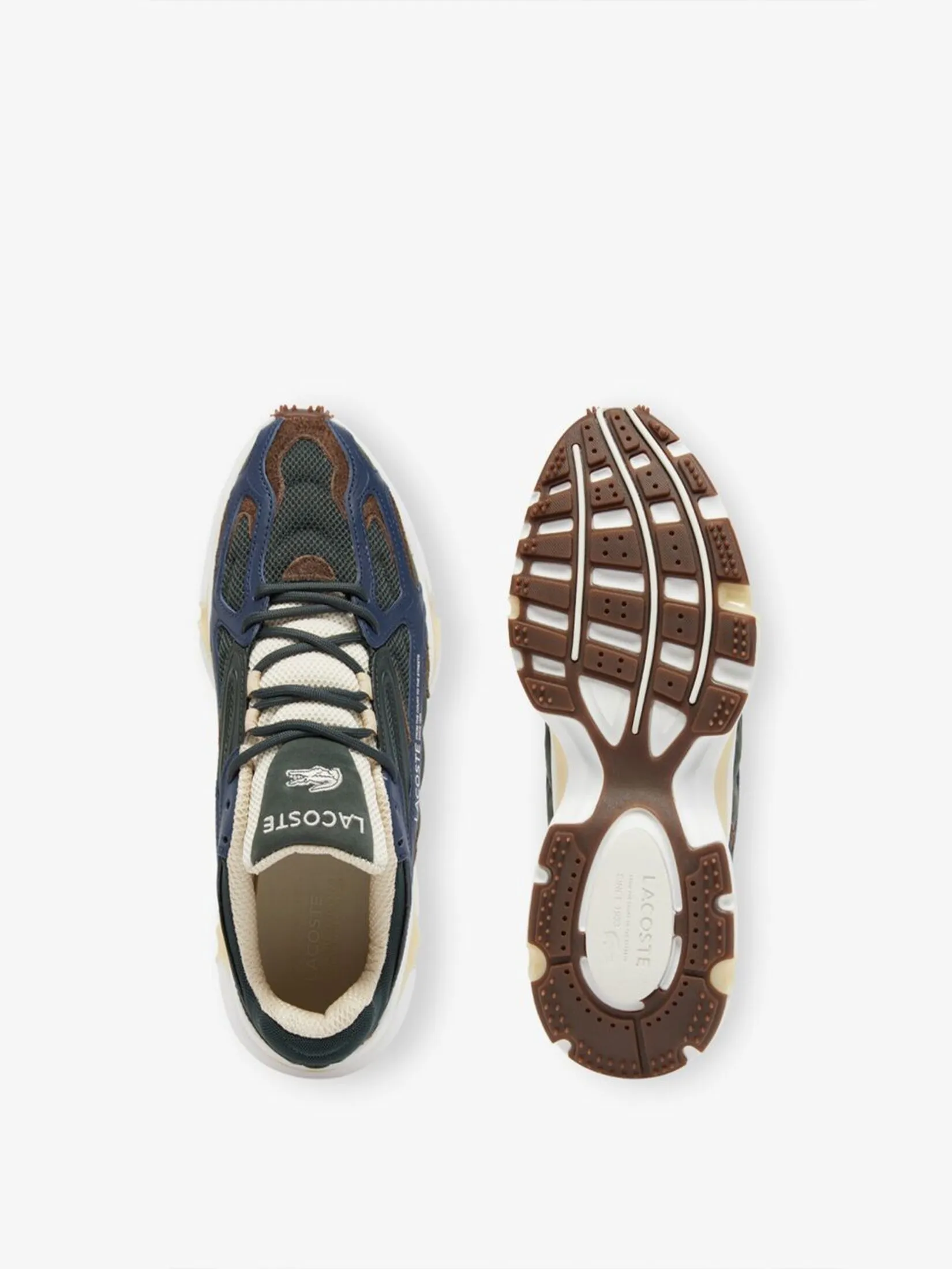 LACOSTE Men’s L003 2K24 Sneakers Green LACOSTE Men’s L003 2K24 Sneakers Green