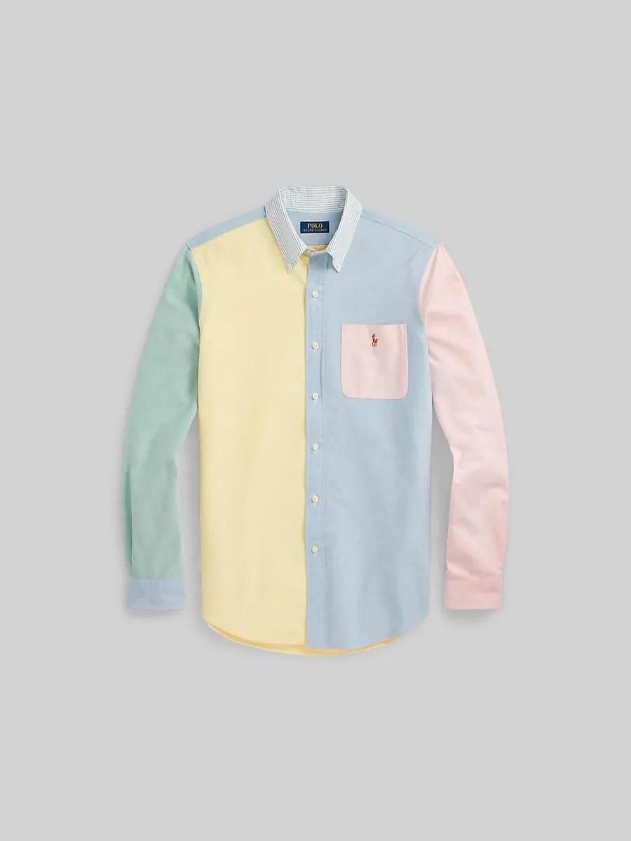 POLO RALPH LAUREN Men Shirt-Custom Fit Oxford Fun Shirt-Multi POLO RALPH LAUREN Men Shirt-Custom Fit Oxford Fun Shirt-Multi