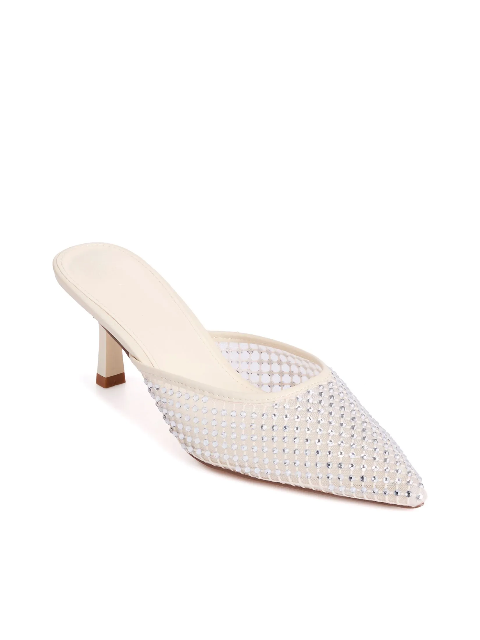 FOF Women Pump Diamond Mesh FOF Women Pump Diamond Mesh