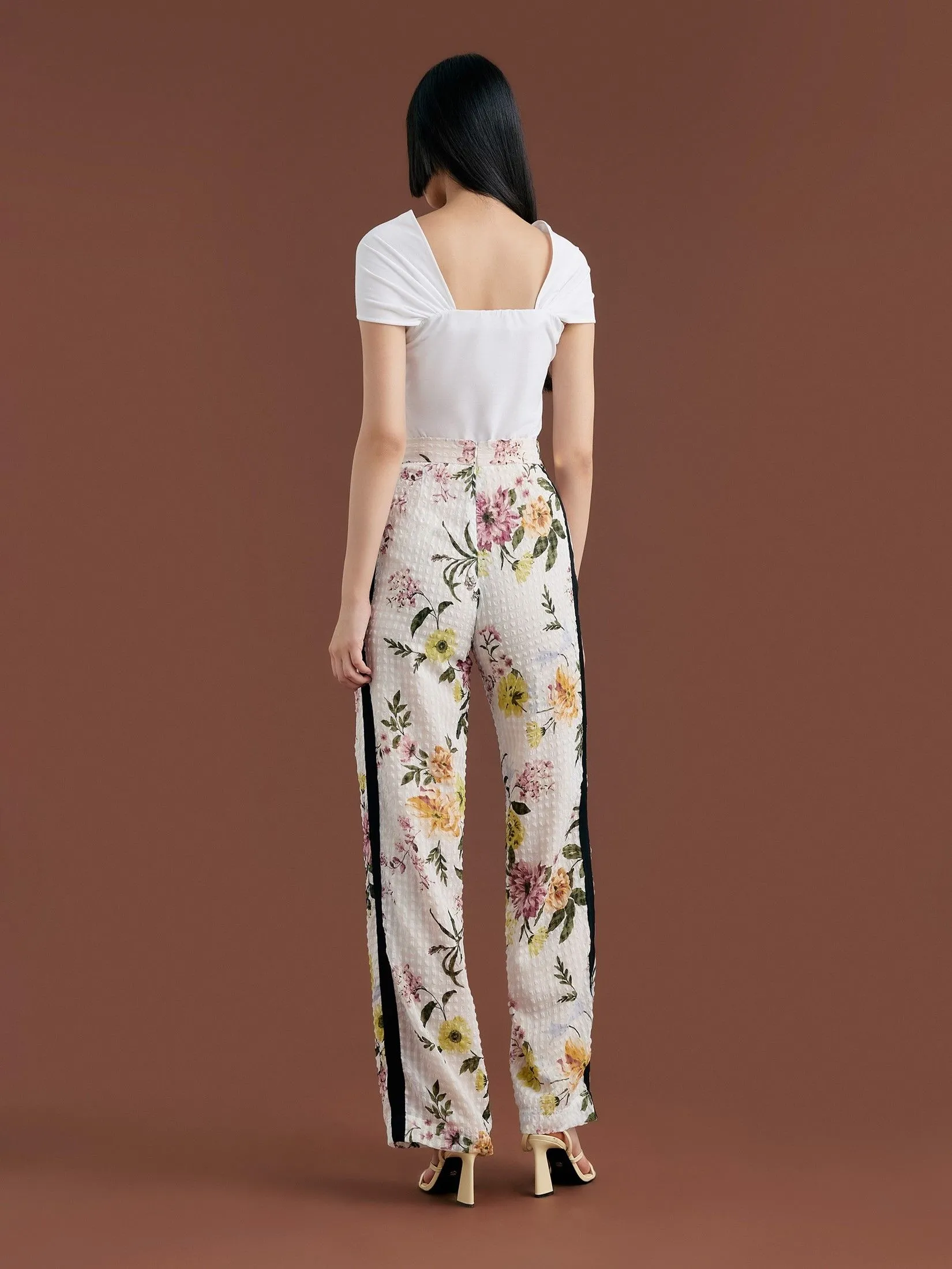 ASV (AW24) Daring Dahlias Women Pants Multicolor ASV (AW24) Daring Dahlias Women Pants Multicolor