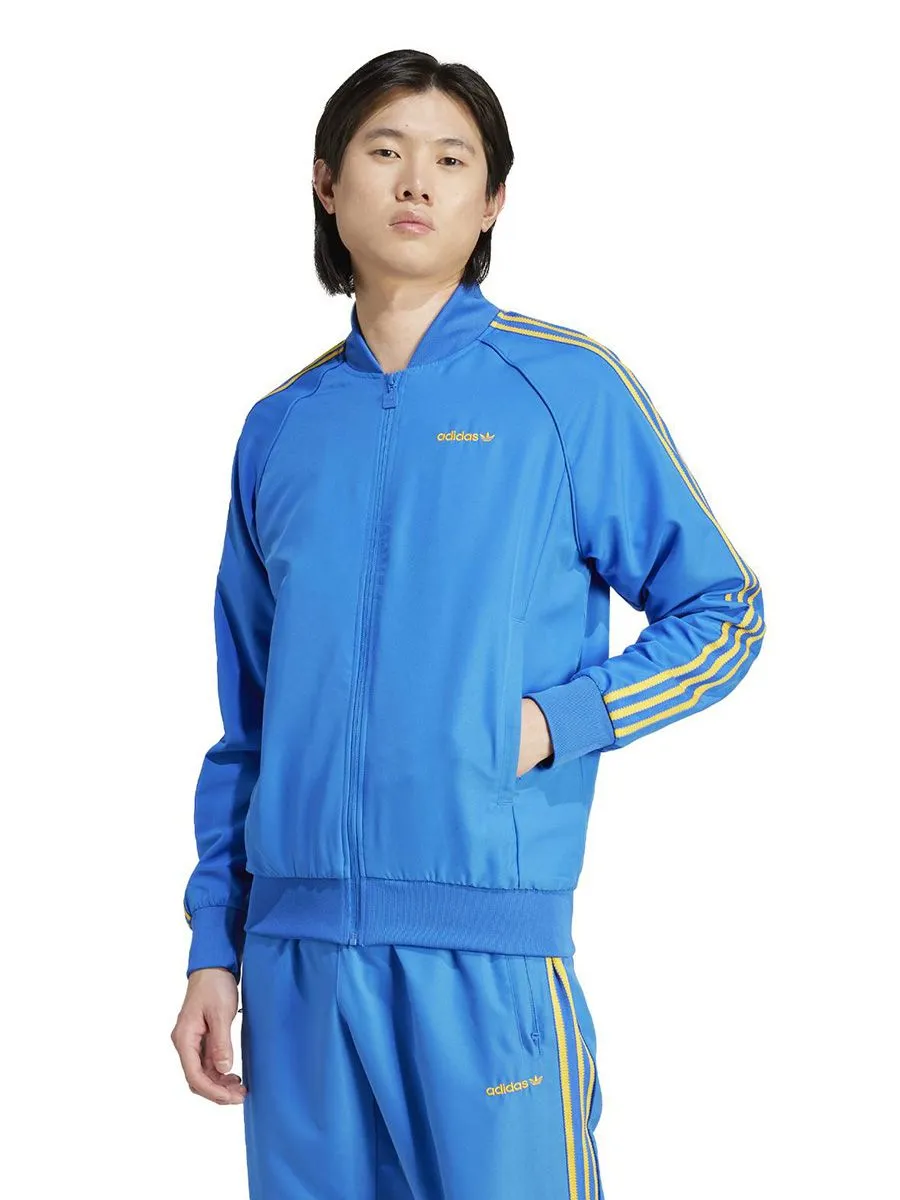 ADIDAS Men Track Top SST IW3235 Blue ADIDAS Men Track Top SST IW3235 Blue
