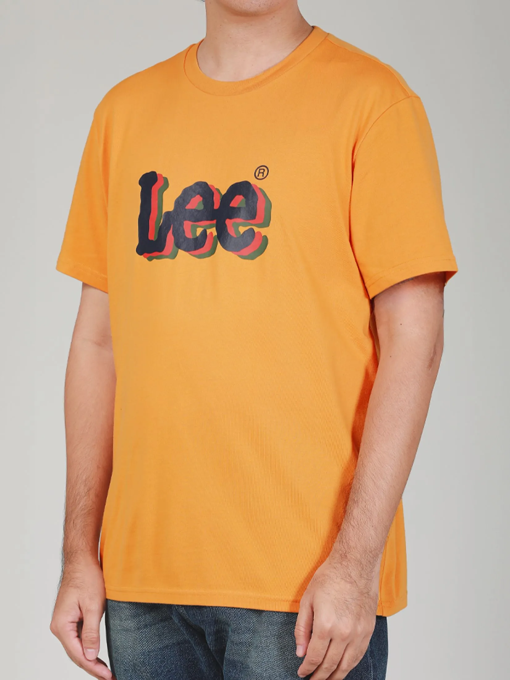 LEE Men's Tee Short Sleeve Regular Fit Yellow LEE Men's Tee Short Sleeve Regular Fit Yellow