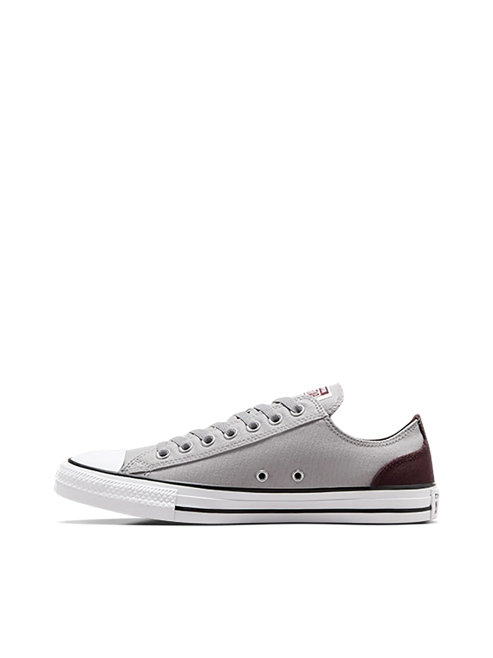 CONVERSE Men Sneakers CTAS Everyday Essentials Ox Grey Area/Bloodstone/White CONVERSE Men Sneakers CTAS Everyday Essentials Ox Grey Area/Bloodstone/White
