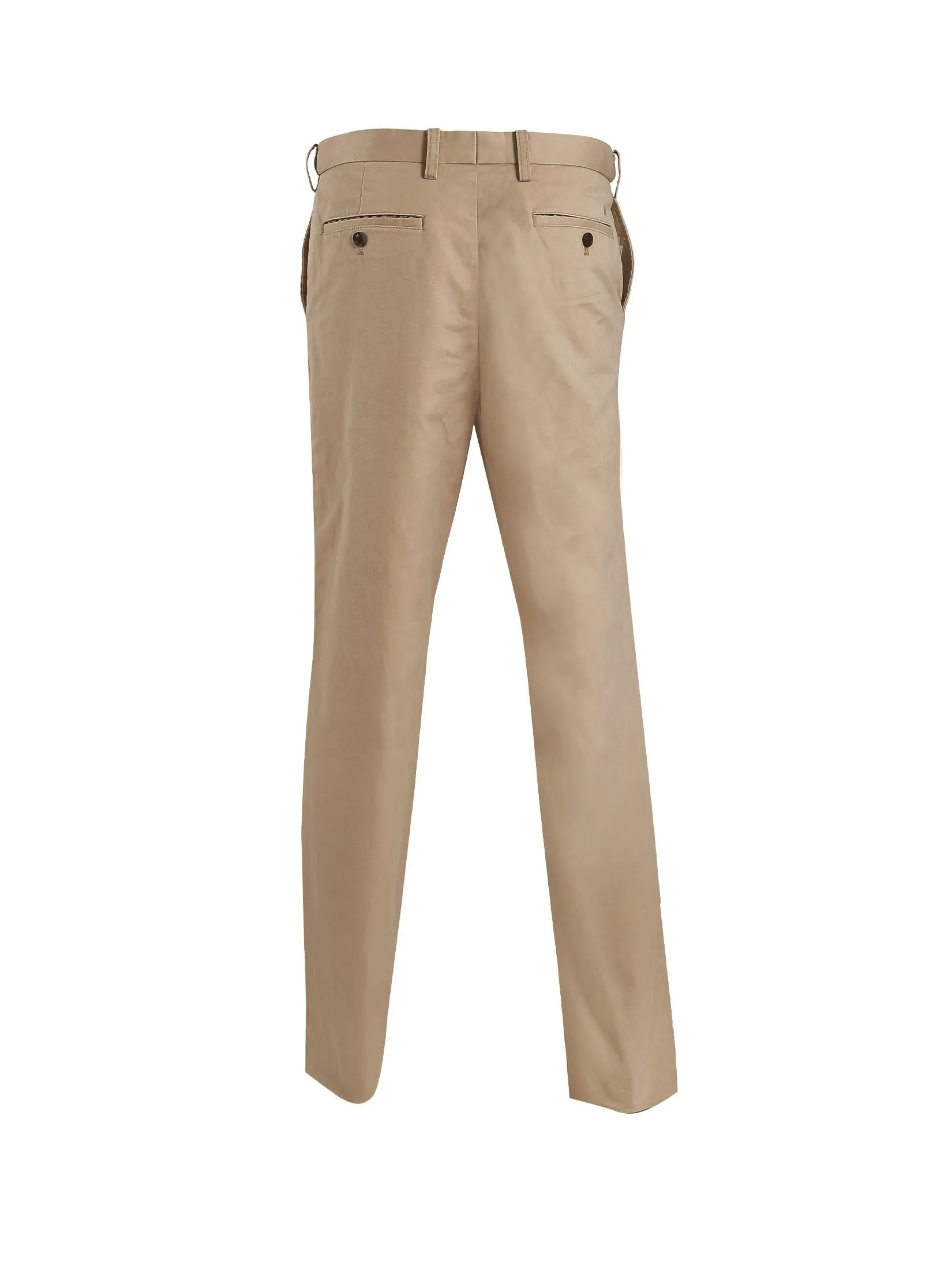 DAKS Men Long Pants Regular Fit Light Brown