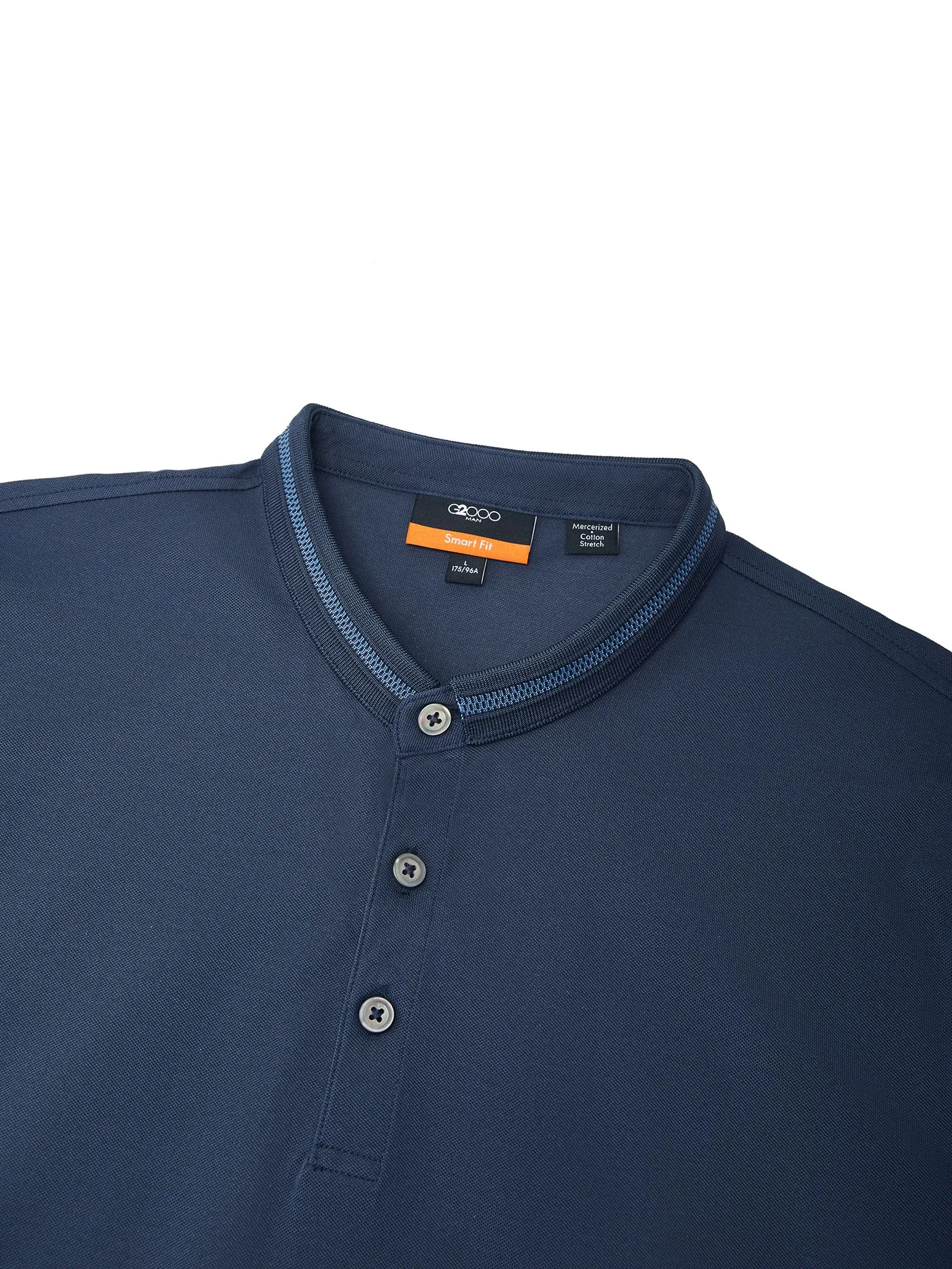 G2000 Men Clothing Super Light Mercerized Cotton Pique Short Sleeve Polo Tee  Smart Fit - 5114146277 - Navy G2000 Men Clothing Super Light Mercerized Cotton Pique Short Sleeve Polo Tee  Smart Fit - 5114146277 - Navy