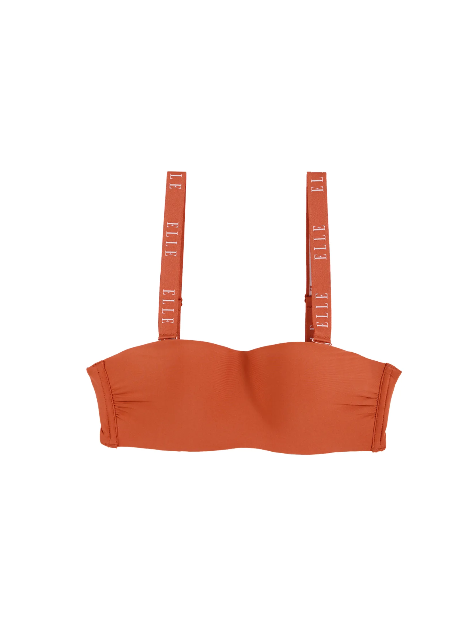 ELLE LINGERIE Women Moulded Bra smooth strapless LB8598 - Orange ELLE LINGERIE Women Moulded Bra smooth strapless LB8598 - Orange