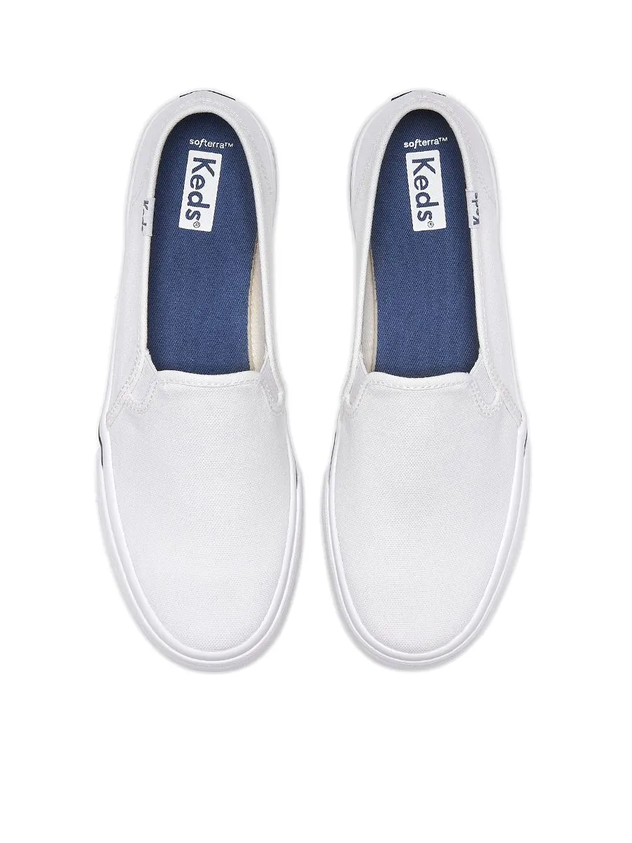 KEDS Women Double Decker Canvas White KEDS Women Double Decker Canvas White