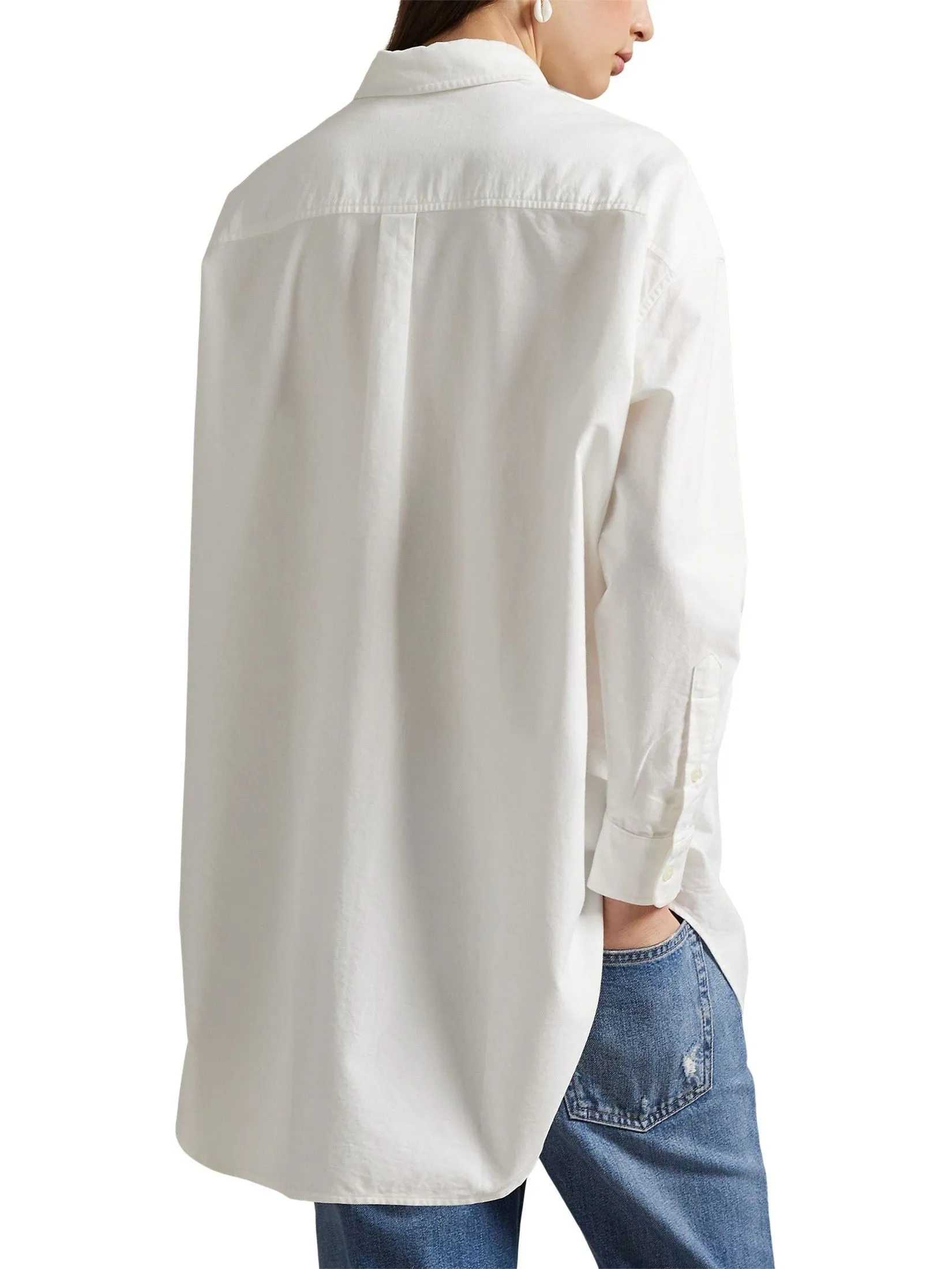 POLO RALPH LAUREN Shirt Women WMPOSHTNDO20904 White POLO RALPH LAUREN Shirt Women WMPOSHTNDO20904 White