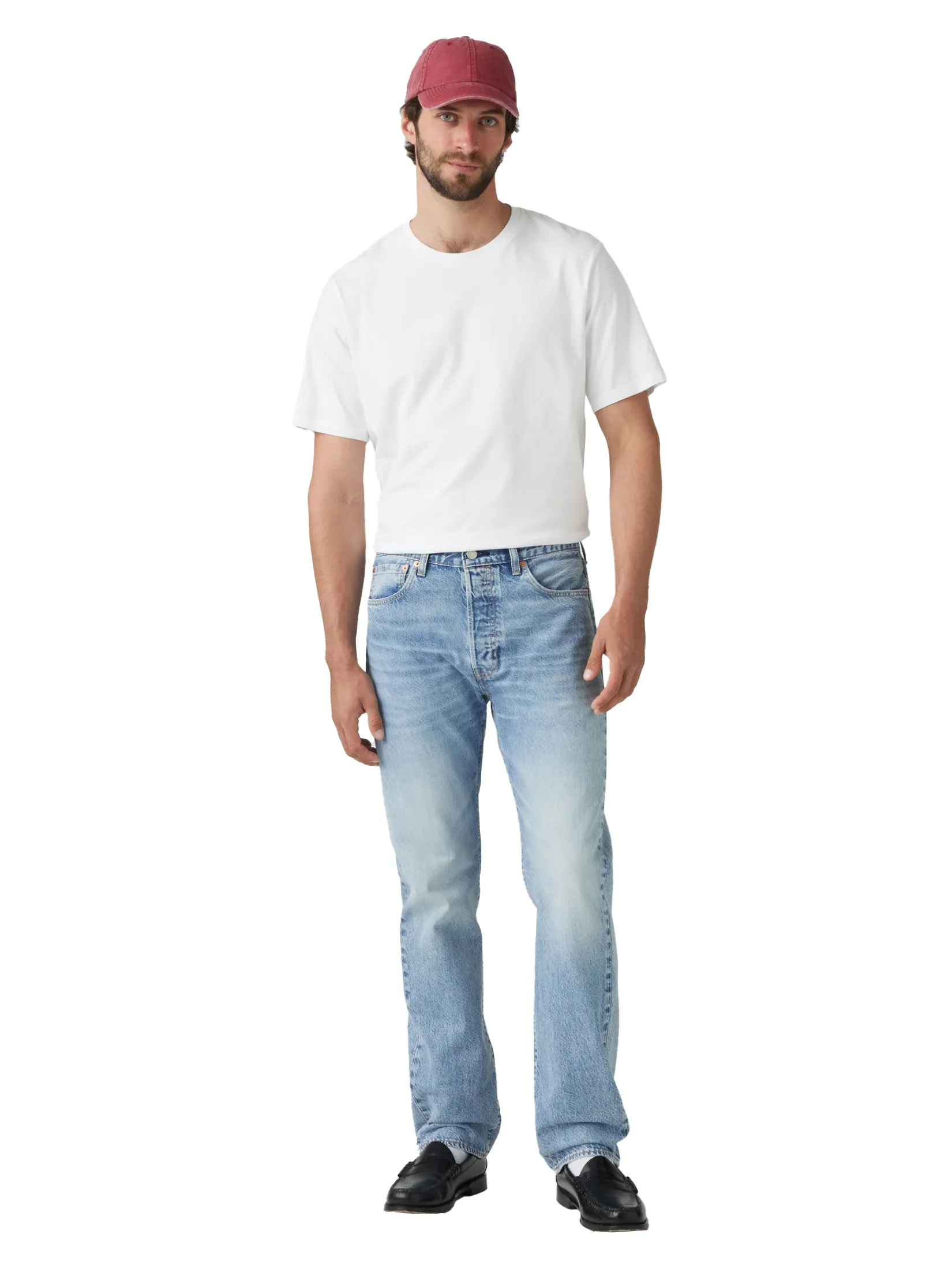 LEVI'S Men's 501® Original Lightweight Jeans  Medium Wash LEVI'S Men's 501® Original Lightweight Jeans  Medium Wash