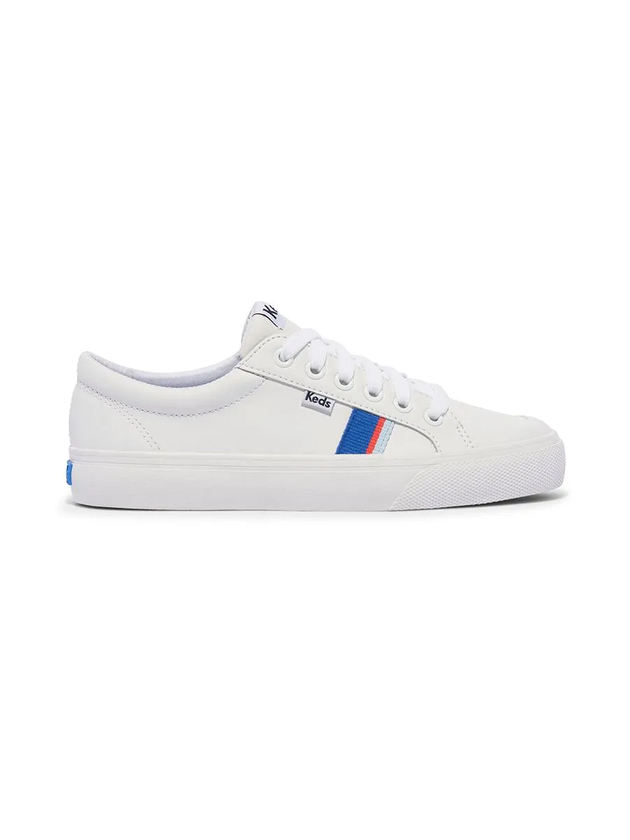 KEDS Women Jump Kick Leather Toe Cap White KEDS Women Jump Kick Leather Toe Cap White