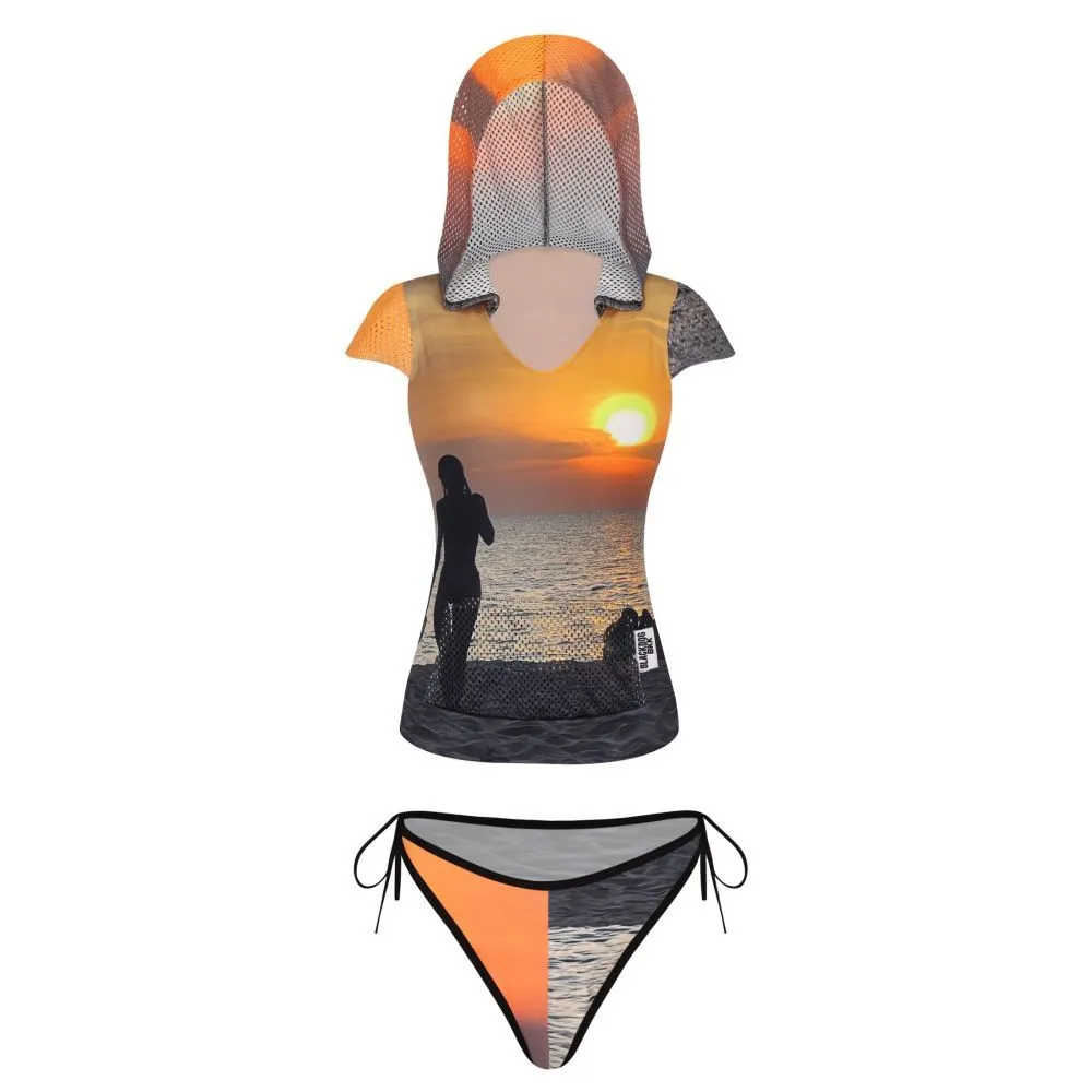 Blackdog BKK Multicolor Sun Jogging hoodie with panties Blackdog BKK Multicolor Sun Jogging hoodie with panties