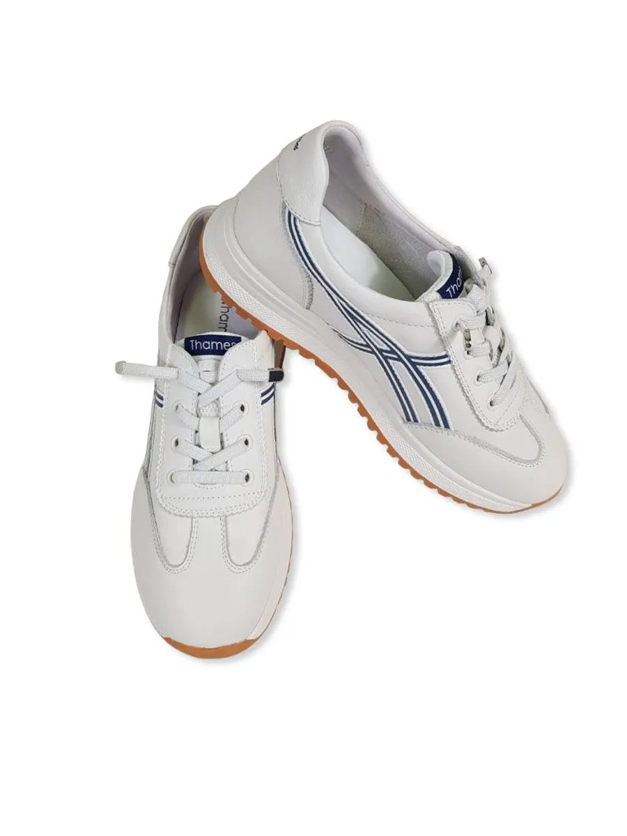 THAMES Women Sneakers Height 1' inch Blue THAMES Women Sneakers Height 1' inch Blue