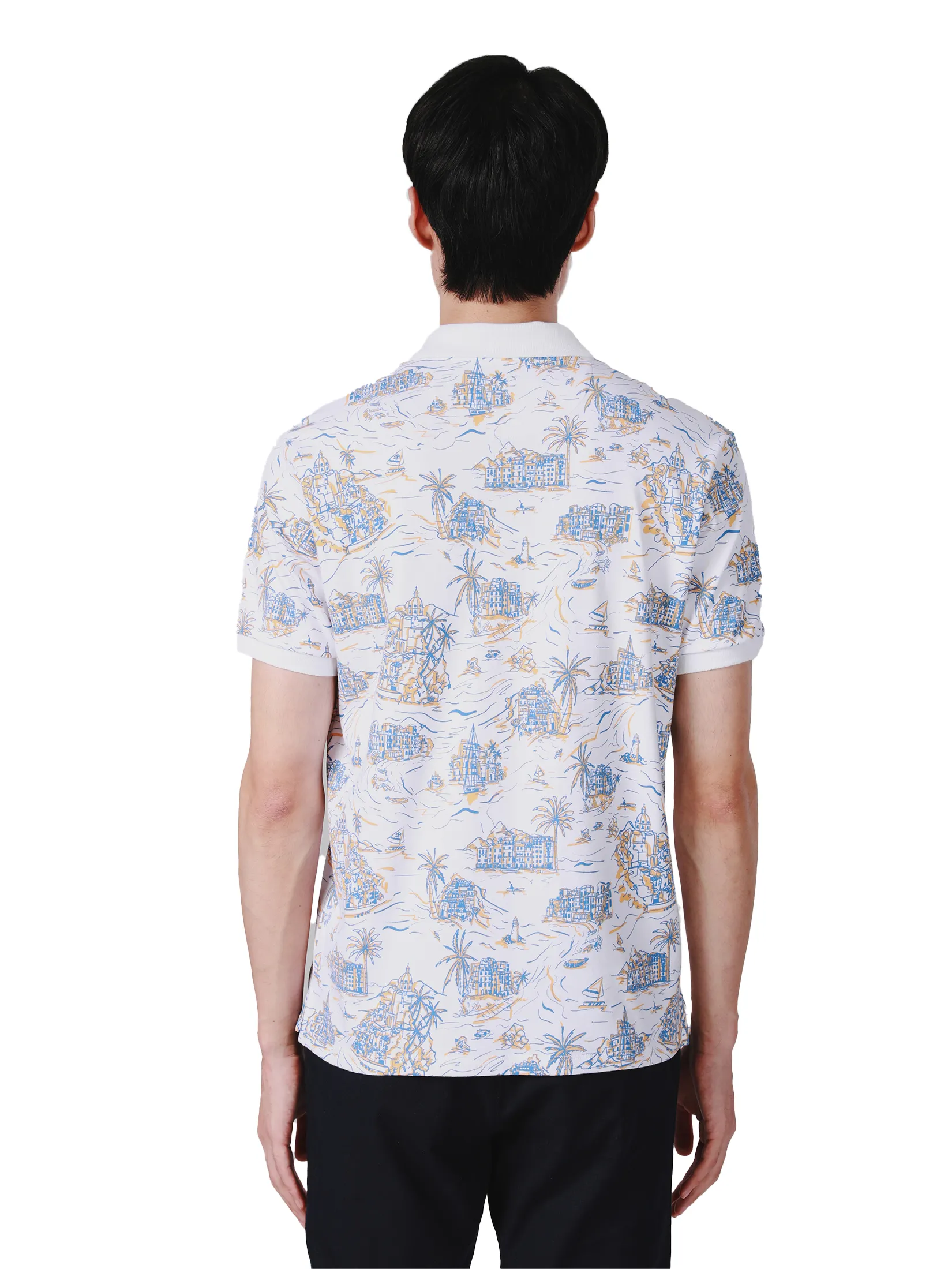 JOHN HENRY Men s Polo (Slim Fit) SONGKRAN FESTIVAL Off White JOHN HENRY Men s Polo (Slim Fit) SONGKRAN FESTIVAL Off White