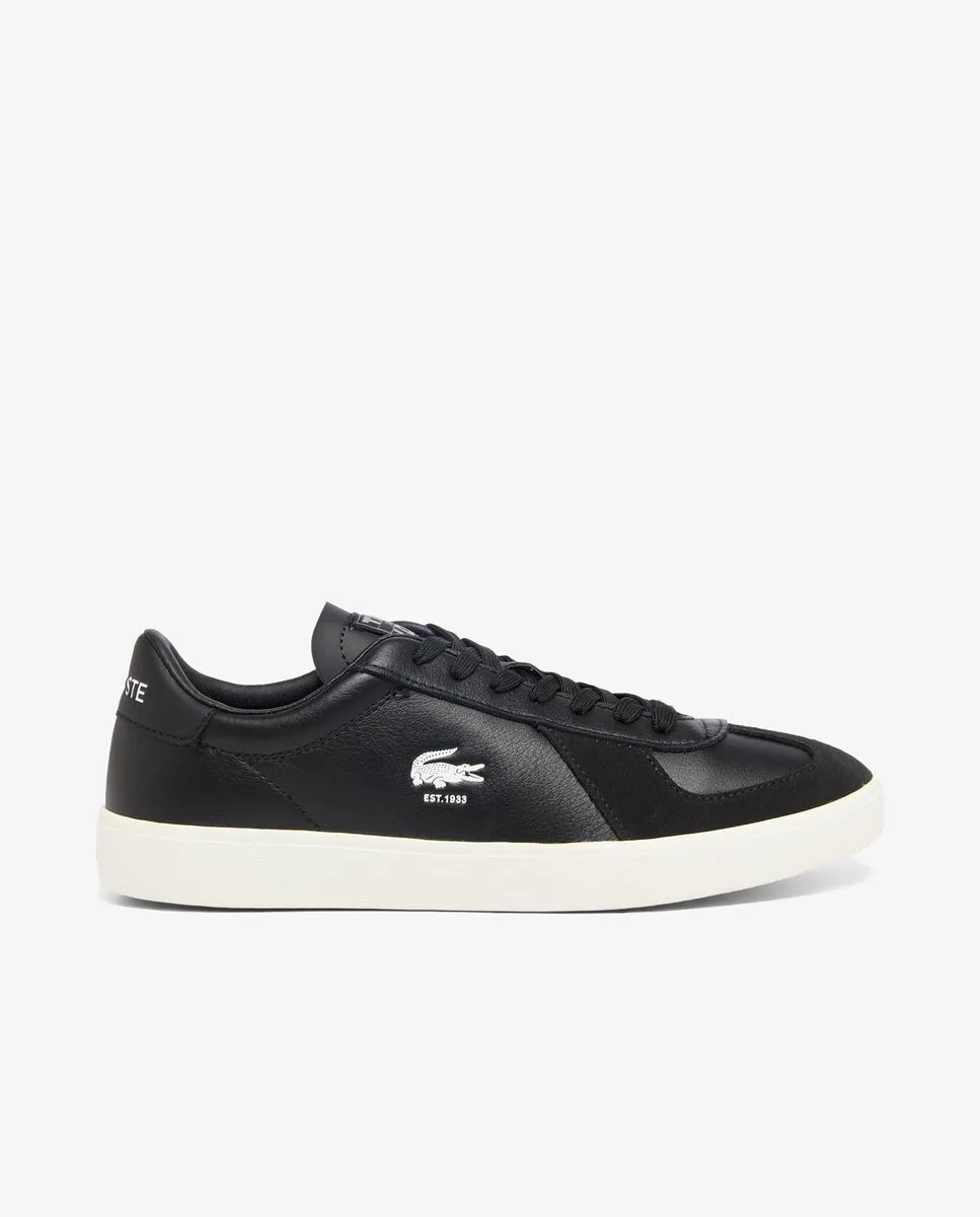 LACOSTE Men’s Baseshot Pro Leather Sneakers Black LACOSTE Men’s Baseshot Pro Leather Sneakers Black