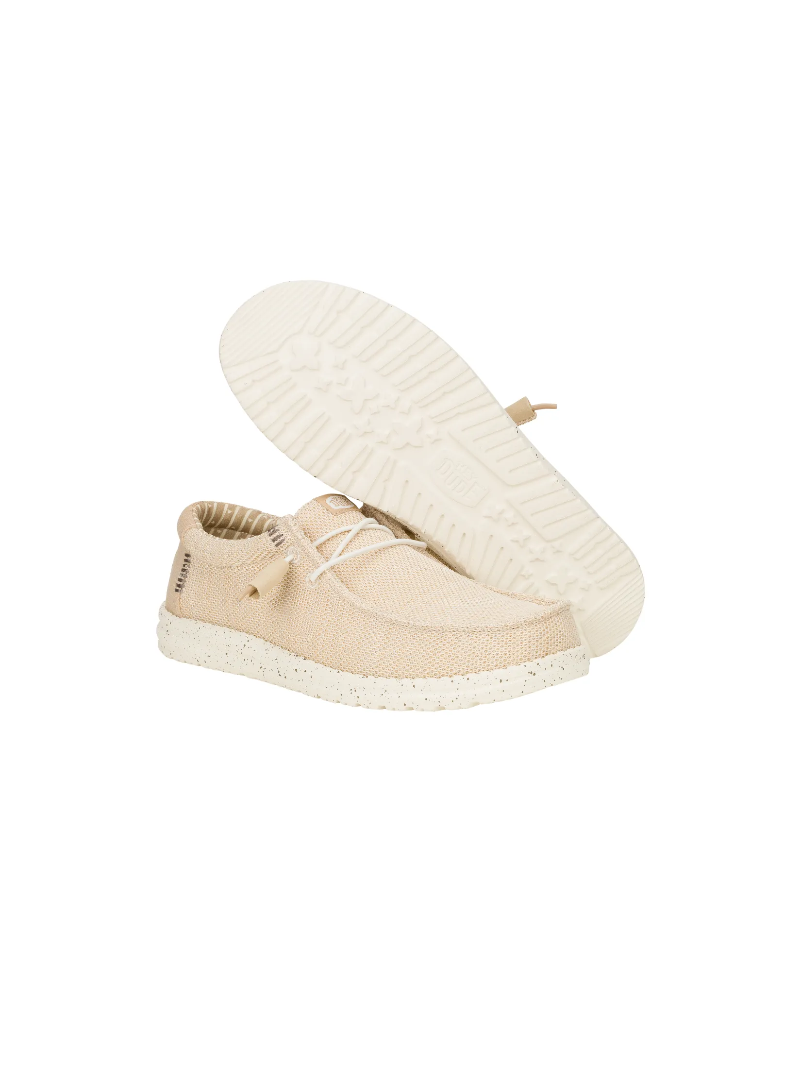 HEYDUDE WALLY STRETCH SOX  - IRISH CREAM/EGRET HEYDUDE WALLY STRETCH SOX  - IRISH CREAM/EGRET