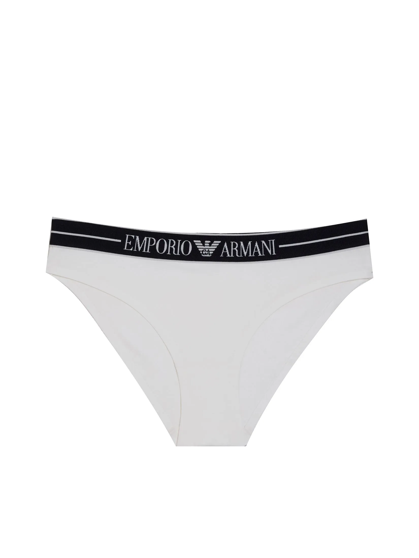EMPORIO ARMANI Women Brief 2 Pack CTY Bianco/Bianco EMPORIO ARMANI Women Brief 2 Pack CTY Bianco/Bianco