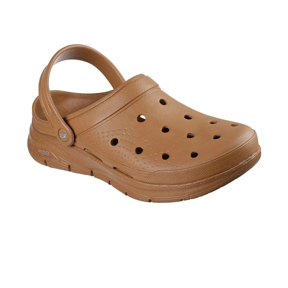 SKECHERS Men Sandals Foamies: Arch Fit® - Valiant Brown - SK108SH724ELTH SKECHERS Men Sandals Foamies: Arch Fit® - Valiant Brown - SK108SH724ELTH