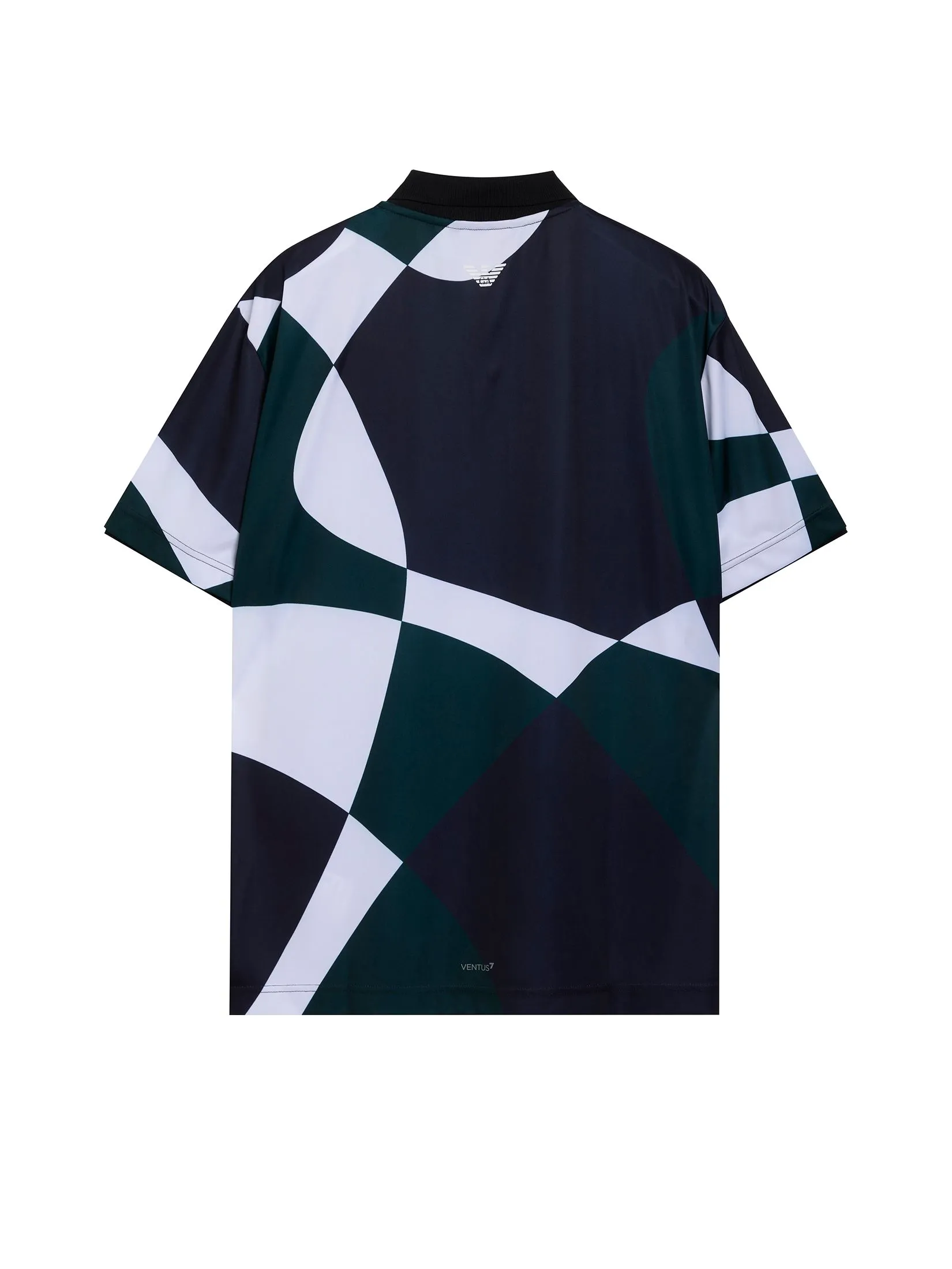 EA7 Men Polo Shirt Short Sleeves FW25 FB170 Fancy Blue Dinamico EA7 Men Polo Shirt Short Sleeves FW25 FB170 Fancy Blue Dinamico