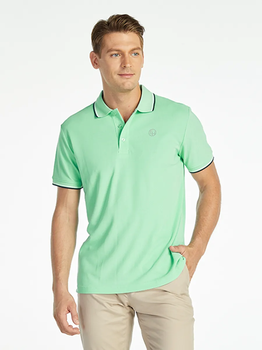 ELLE HOMME MEN POLO SHIRT W8K903GR - GREEN ELLE HOMME MEN POLO SHIRT W8K903GR - GREEN