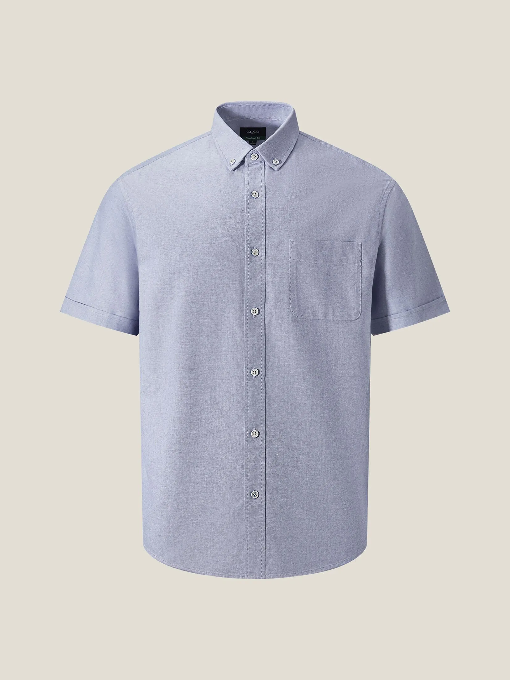 G2000 Men Clothing Cotton Oxford Short Sleeve Casual Shirt  Comfort Fit - 5113001878 -Navy G2000 Men Clothing Cotton Oxford Short Sleeve Casual Shirt  Comfort Fit - 5113001878 -Navy