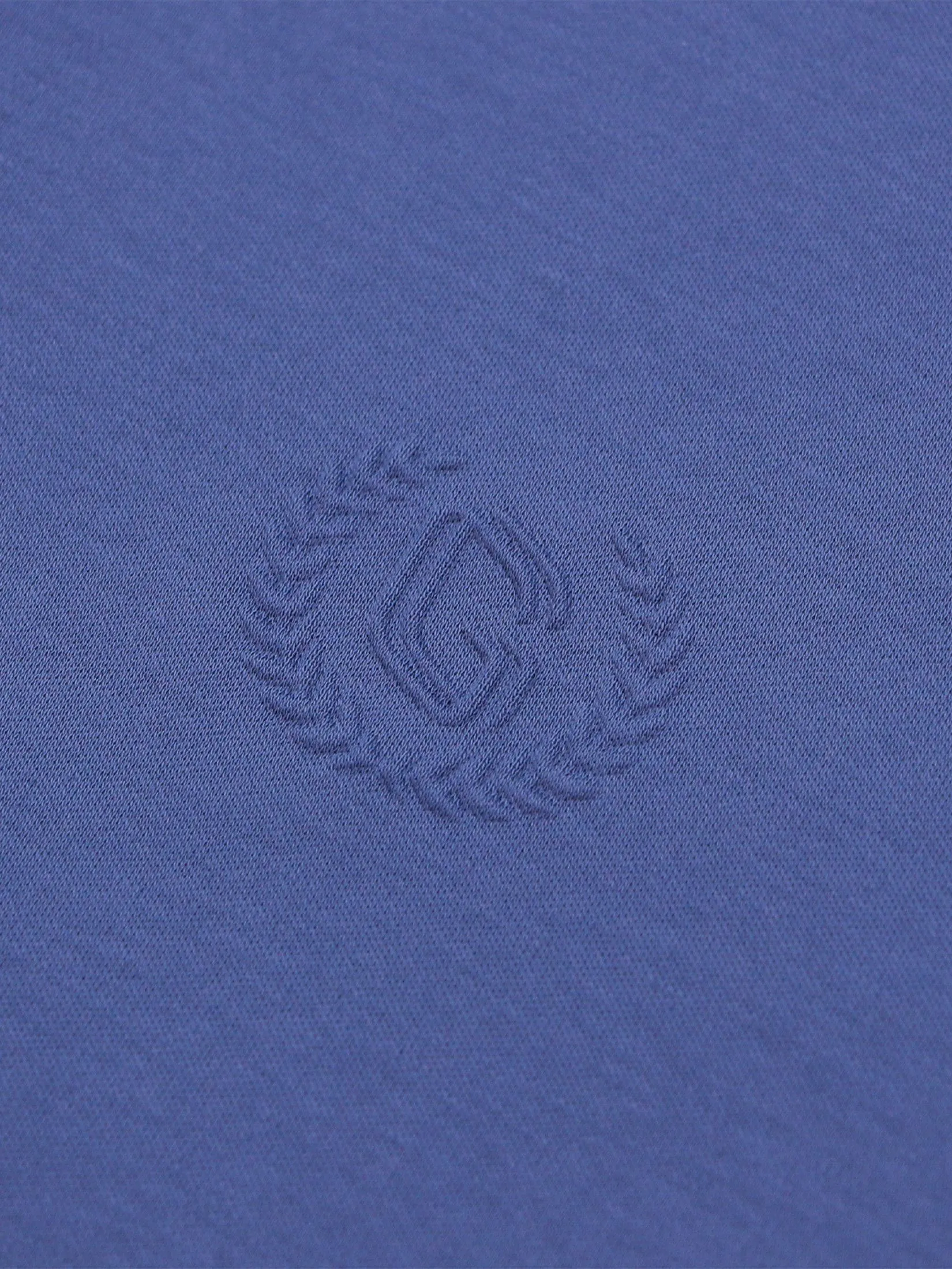 GIORDANO Men's Regular Interlock Embroidery Polo (Liquid Touch) Grey blue Purple GIORDANO Men's Regular Interlock Embroidery Polo (Liquid Touch) Grey blue Purple