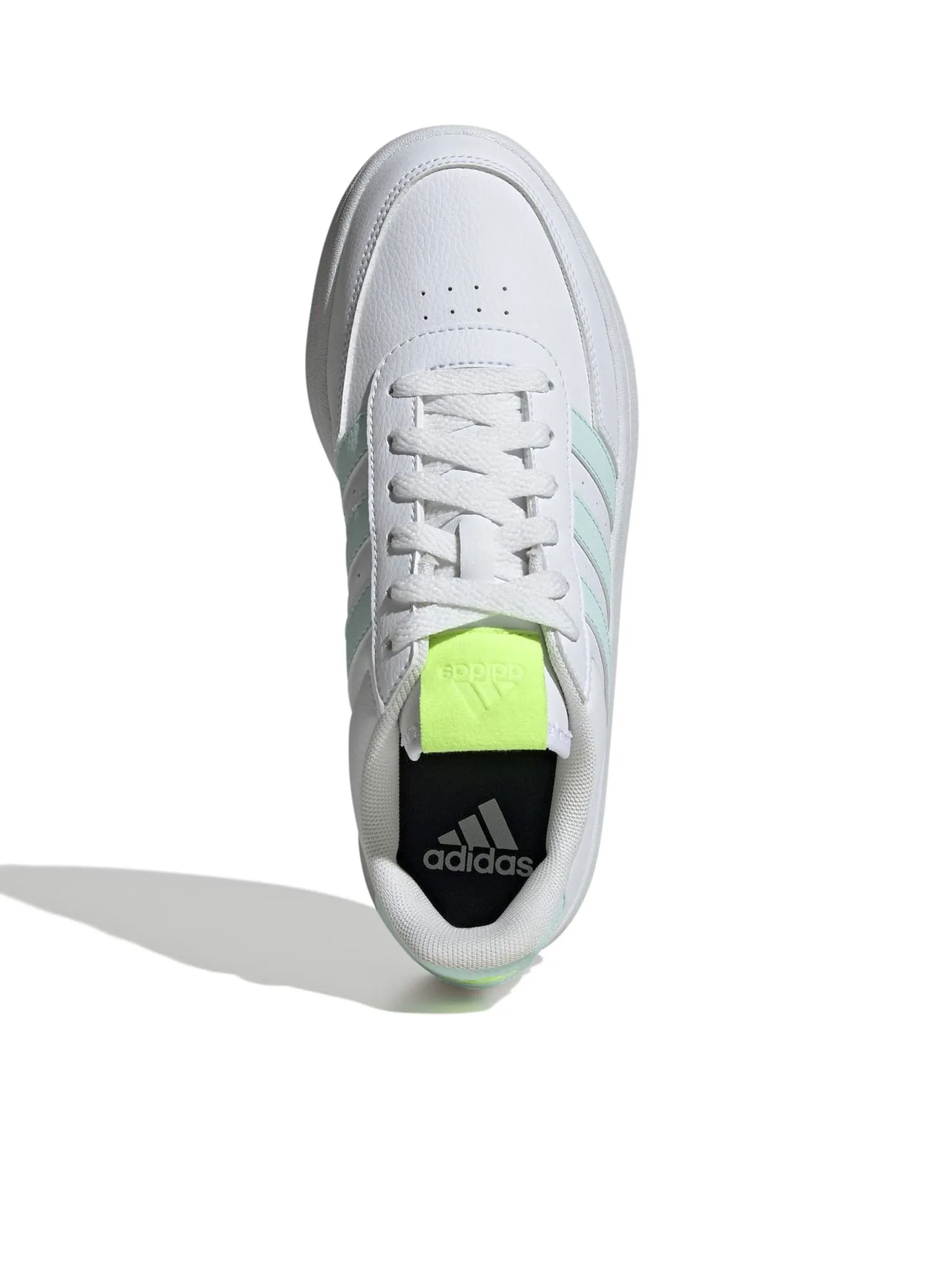 ADIDAS Women Shoes Breaknet 2 Cloud White / Halo Mint / Lucid Lemon ADIDAS Women Shoes Breaknet 2 Cloud White / Halo Mint / Lucid Lemon