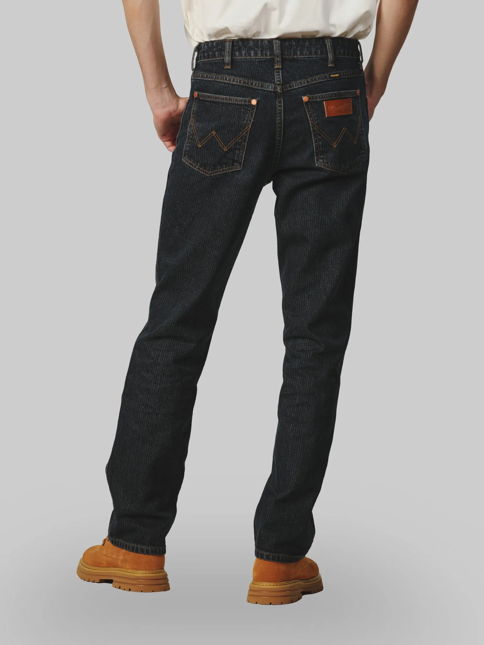 WRANGLER Men's Jeans Casey Jones Collection Mid MWZ Fit Dark Indigo WRANGLER Men's Jeans Casey Jones Collection Mid MWZ Fit Dark Indigo