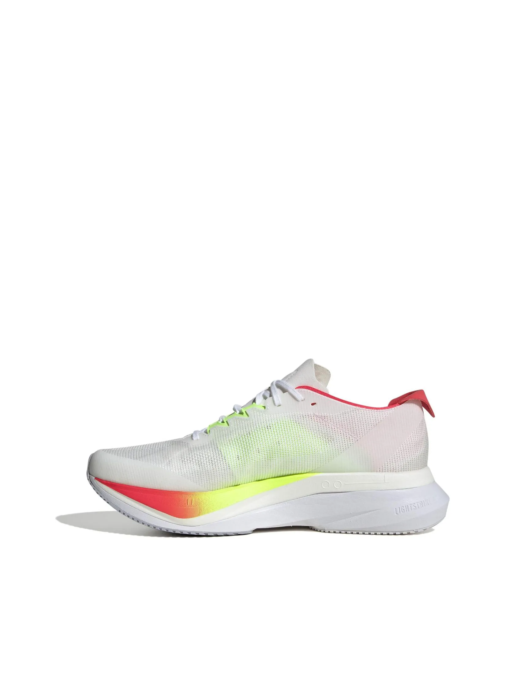 ADIDAS Men Running Shoes Adizero Boston 12 Cloud White / Core Black / Lucid Red ADIDAS Men Running Shoes Adizero Boston 12 Cloud White / Core Black / Lucid Red